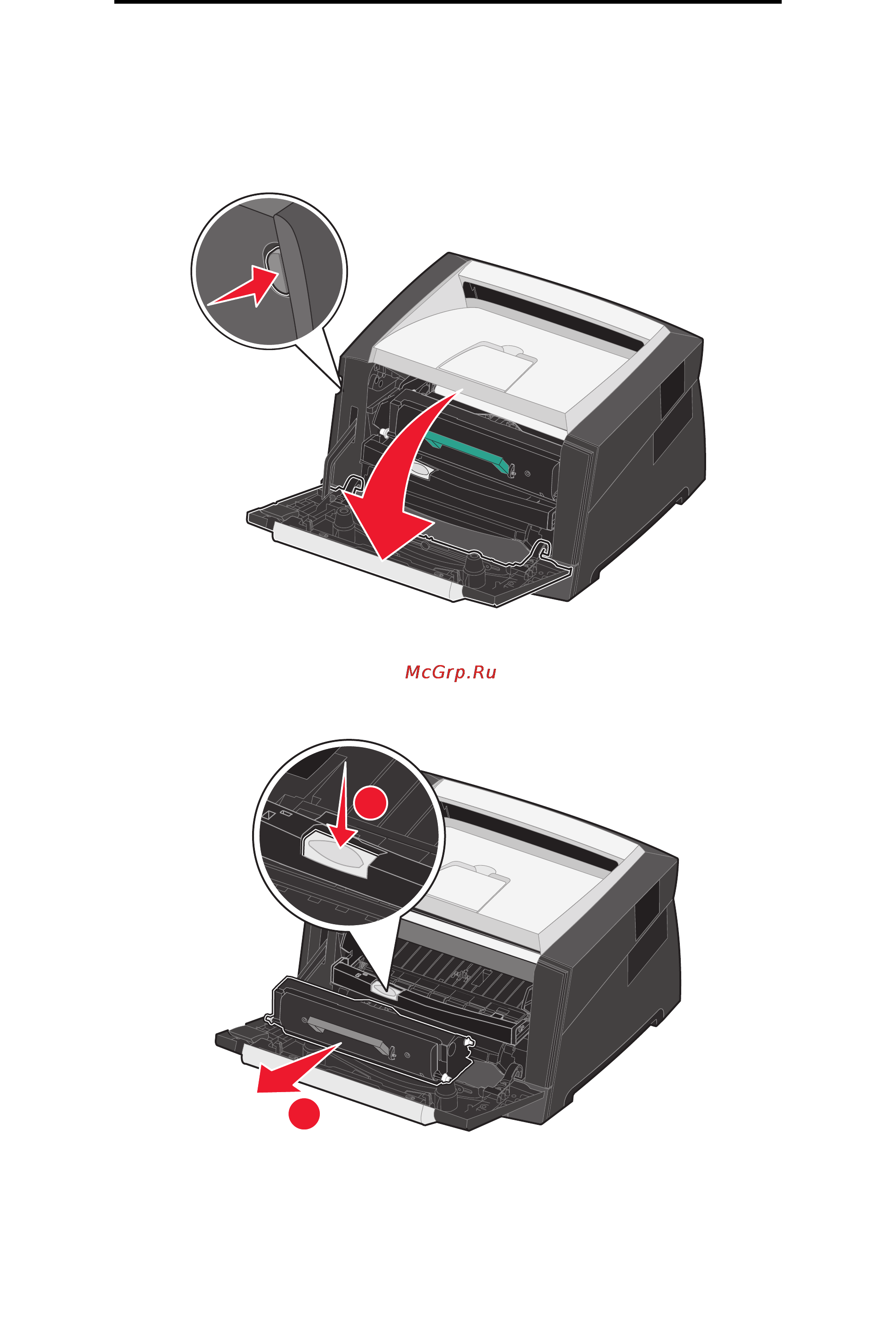 Lexmark E450dn [41/72] Замена картриджа с тонером