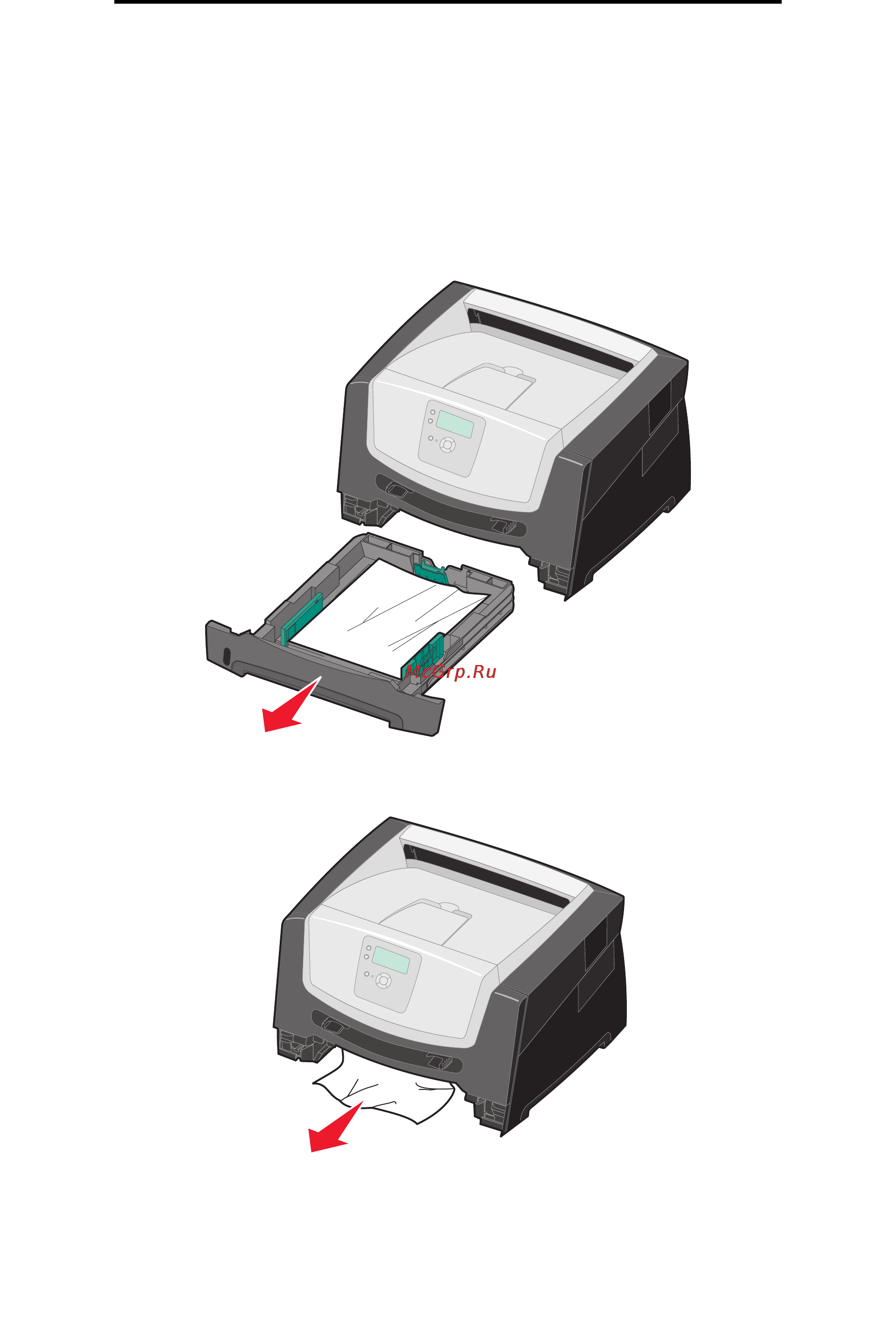 Lexmark E450dn [48/72] Устранение замятий