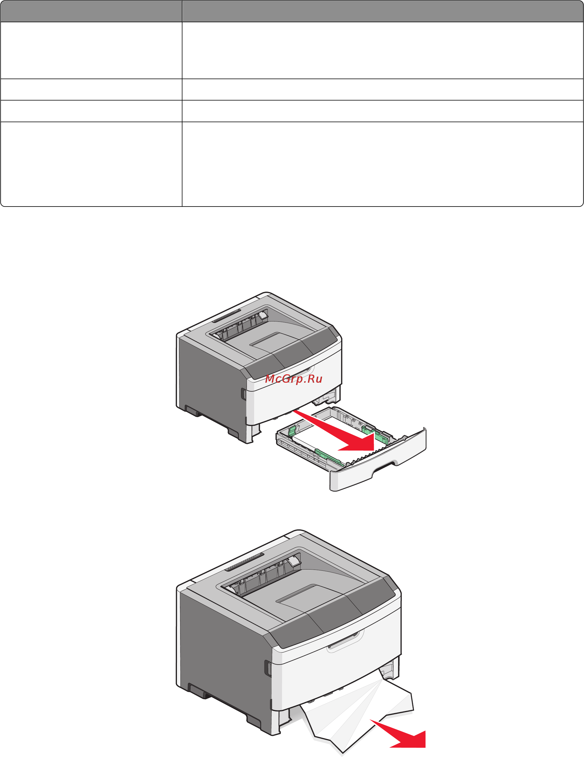 Lexmark E462 [142/202] Застряла бумага