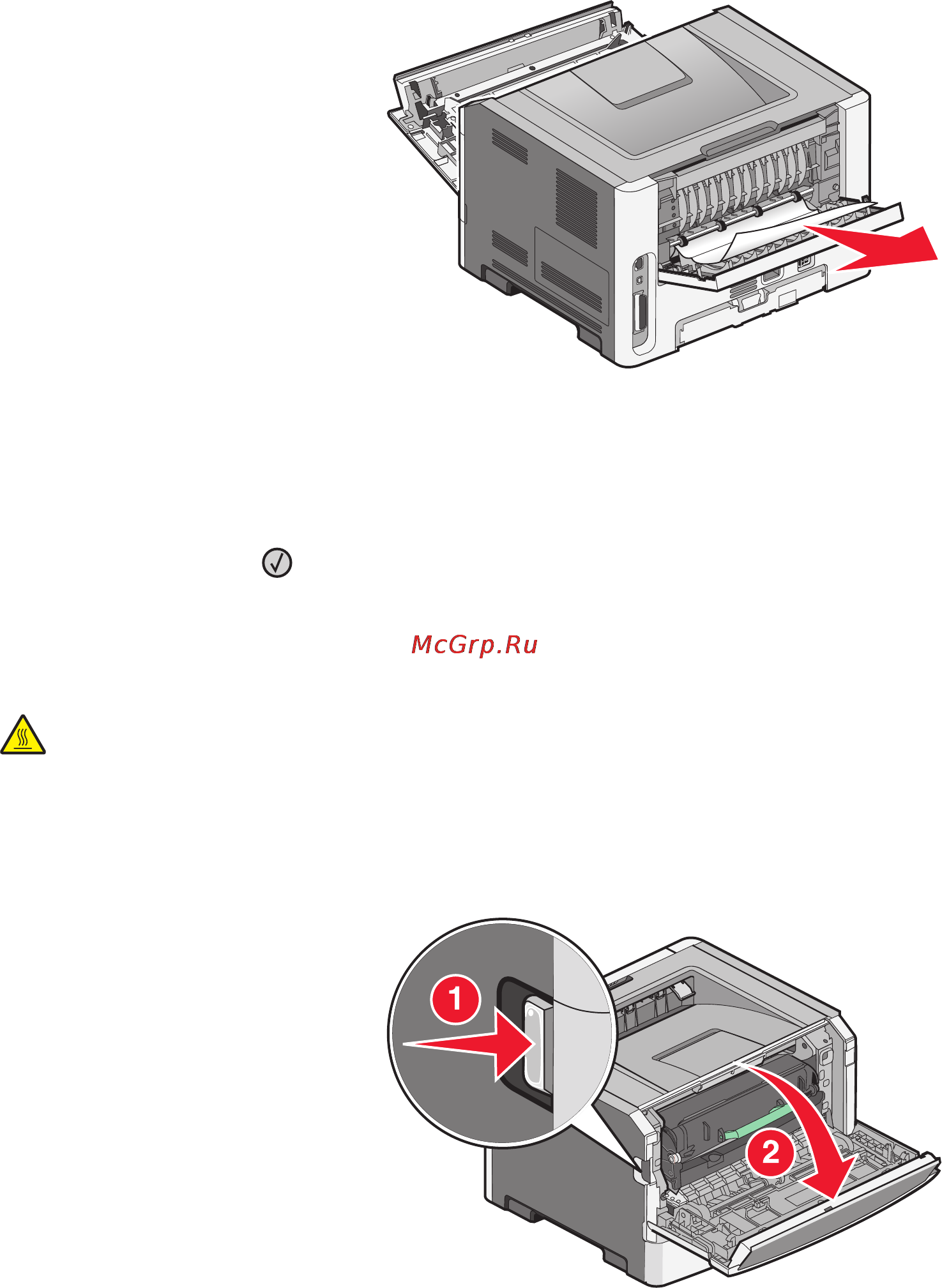 Lexmark E460 [146/202] Застряла бумага