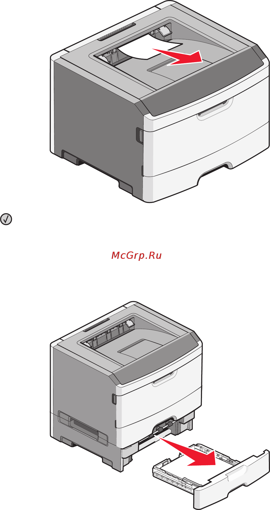 Lexmark E462 [149/202] Замятие бумаги 235