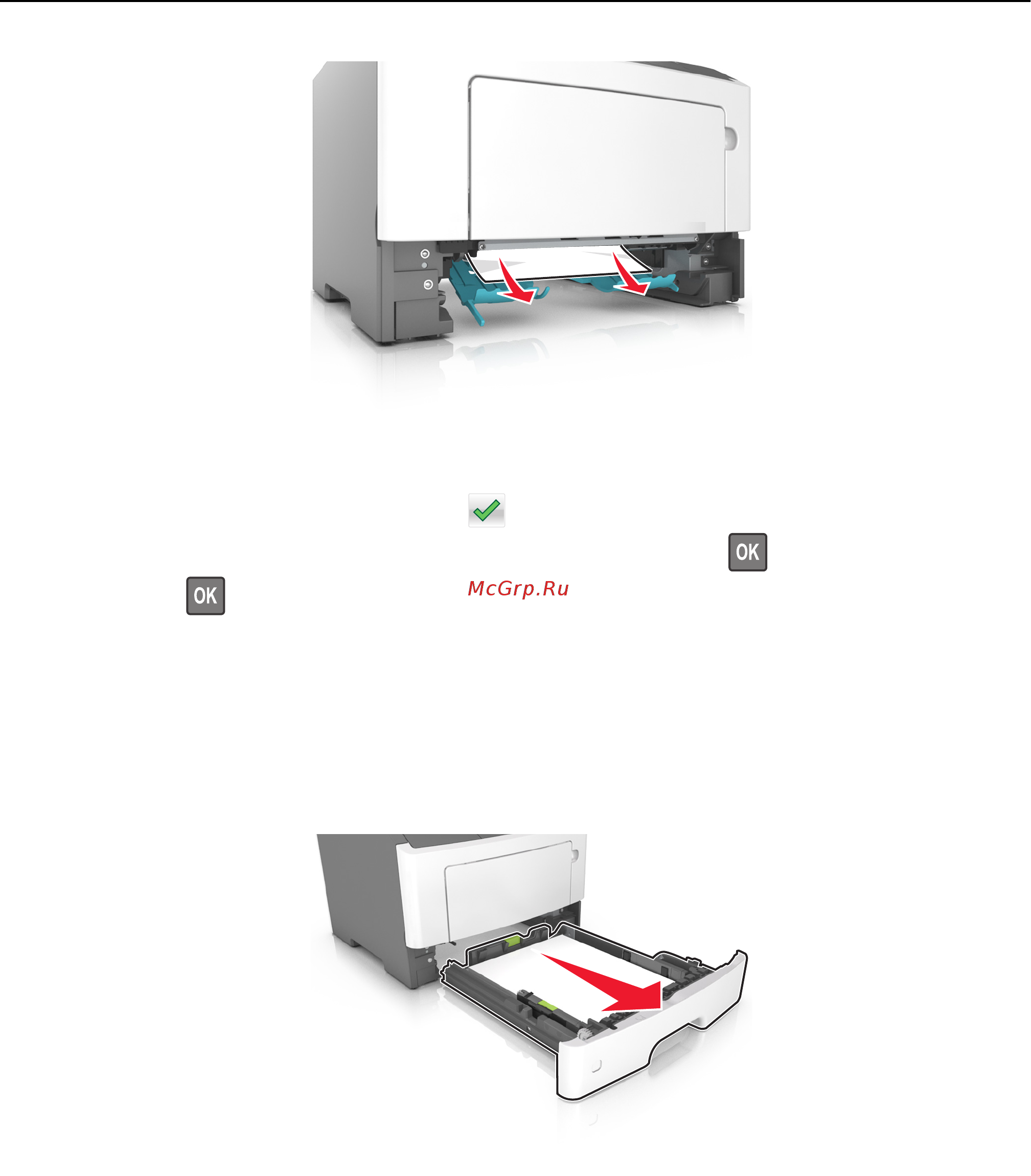 Lexmark M1140 [206/282] Замятие страницы x откройте лоток x 24y xx