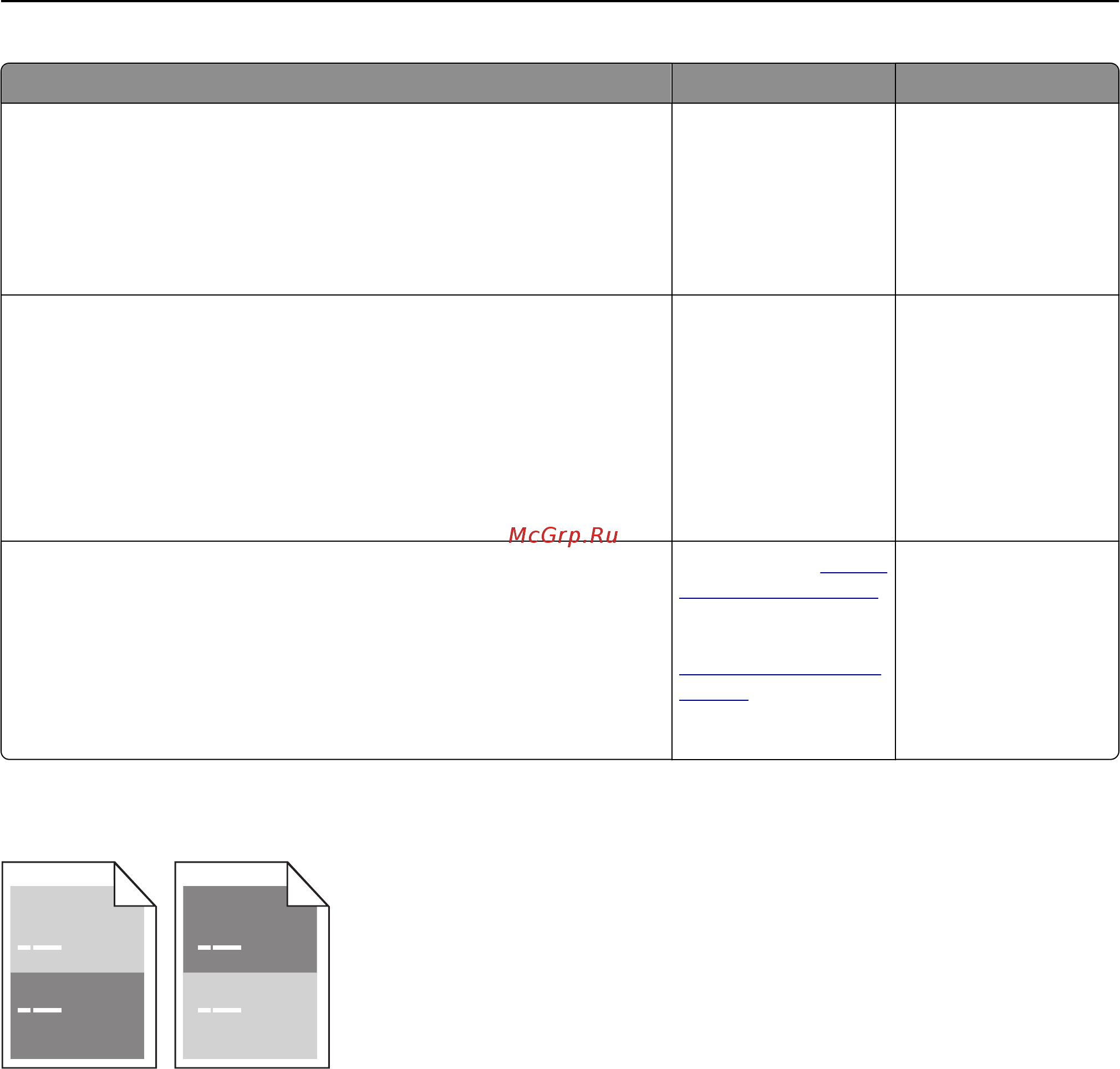 Lexmark M1140 [244/282] При печати на изображениях появляются повторяющиеся дефекты