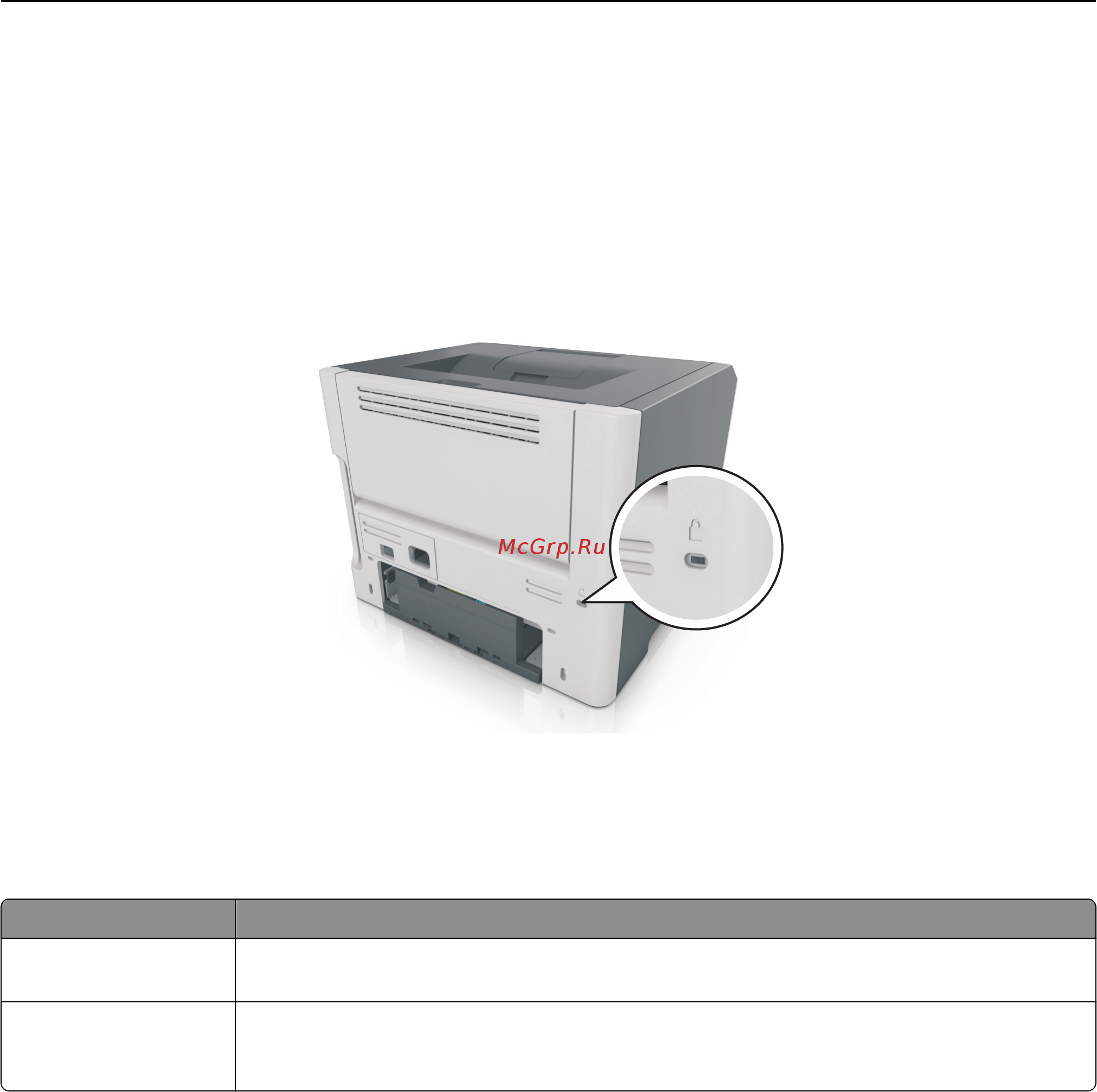 Lexmark M1140 [71/282] Установка секретного замка