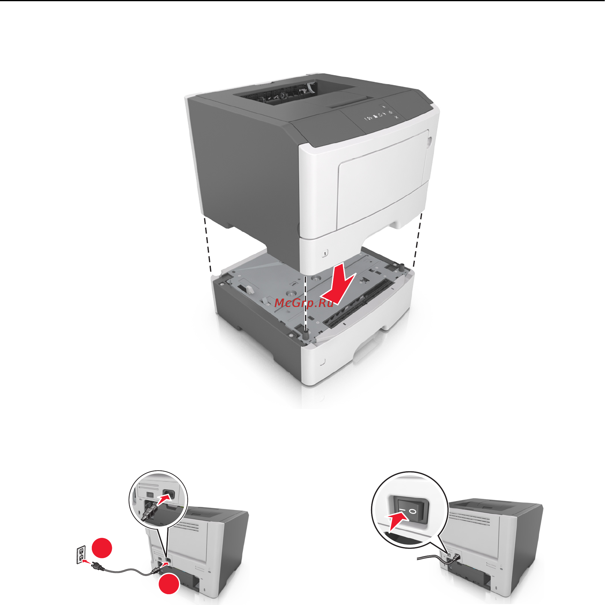 Lexmark M3150dn [19/216] Подключение кабелей
