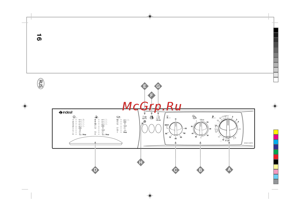 Indesit WGD 1236 TX