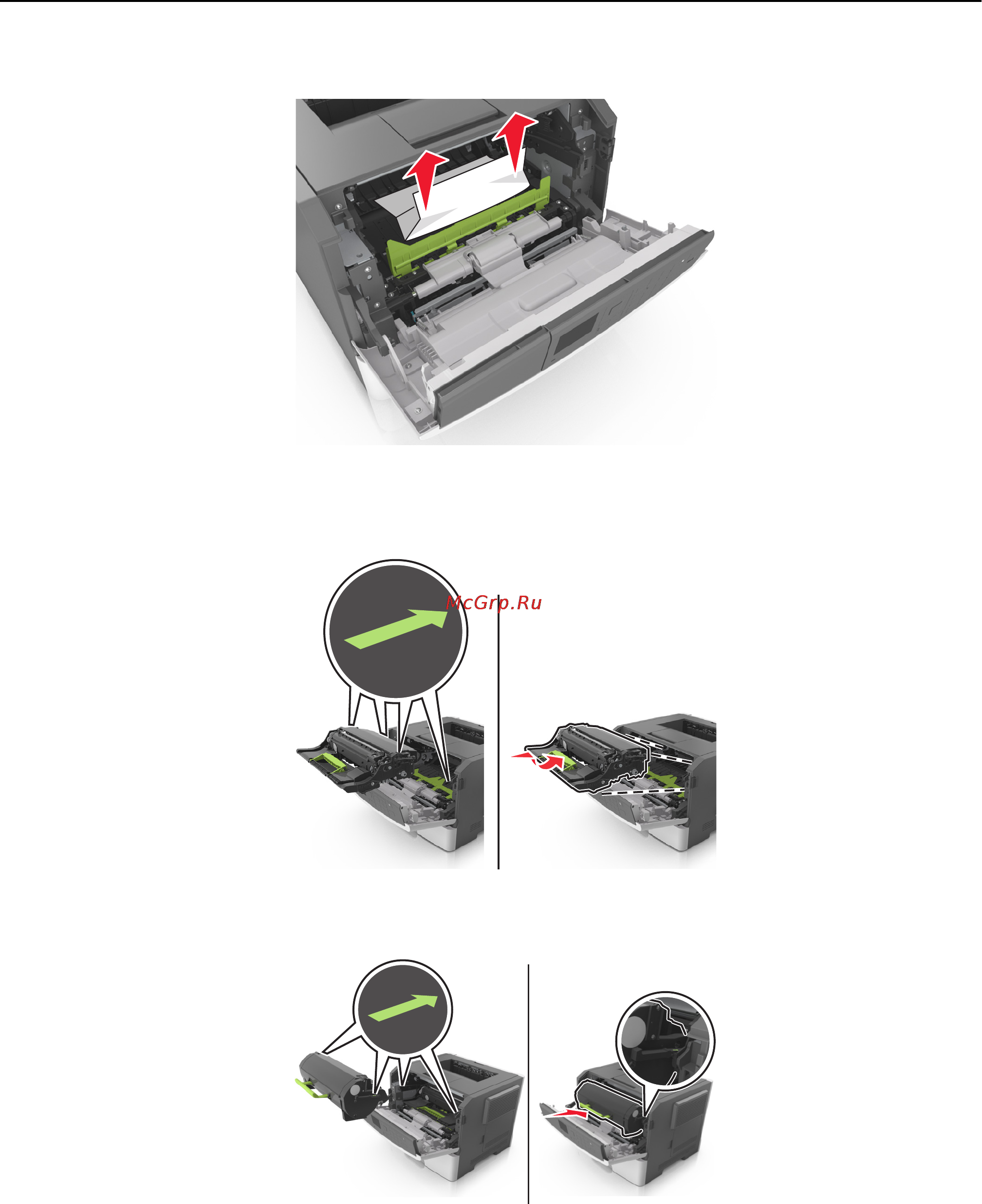 Lexmark MS610dtn Инструкция по эксплуатации онлайн [198/278] 57660