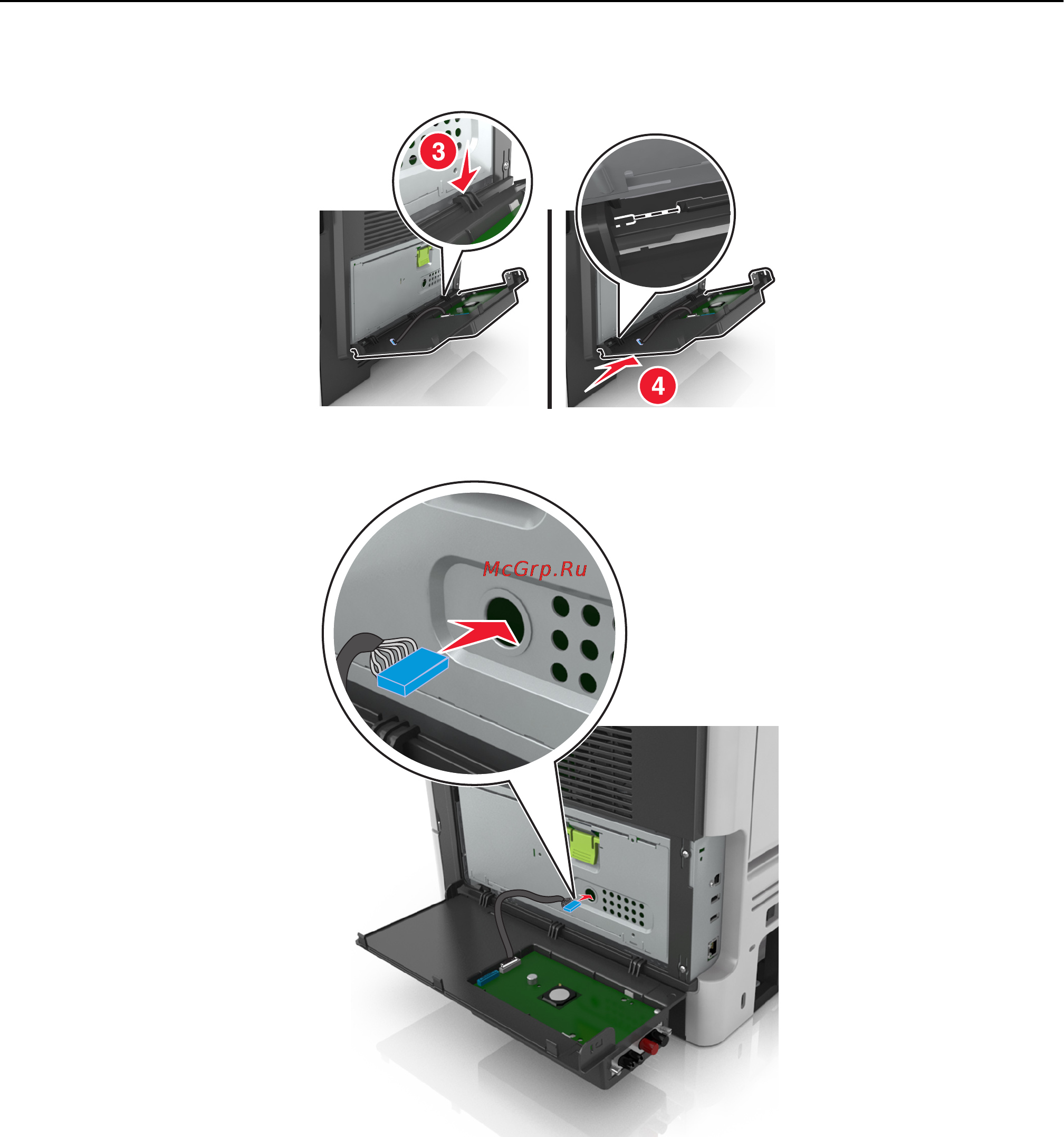 Lexmark MS510 Инструкция по эксплуатации онлайн [23/278] 57644
