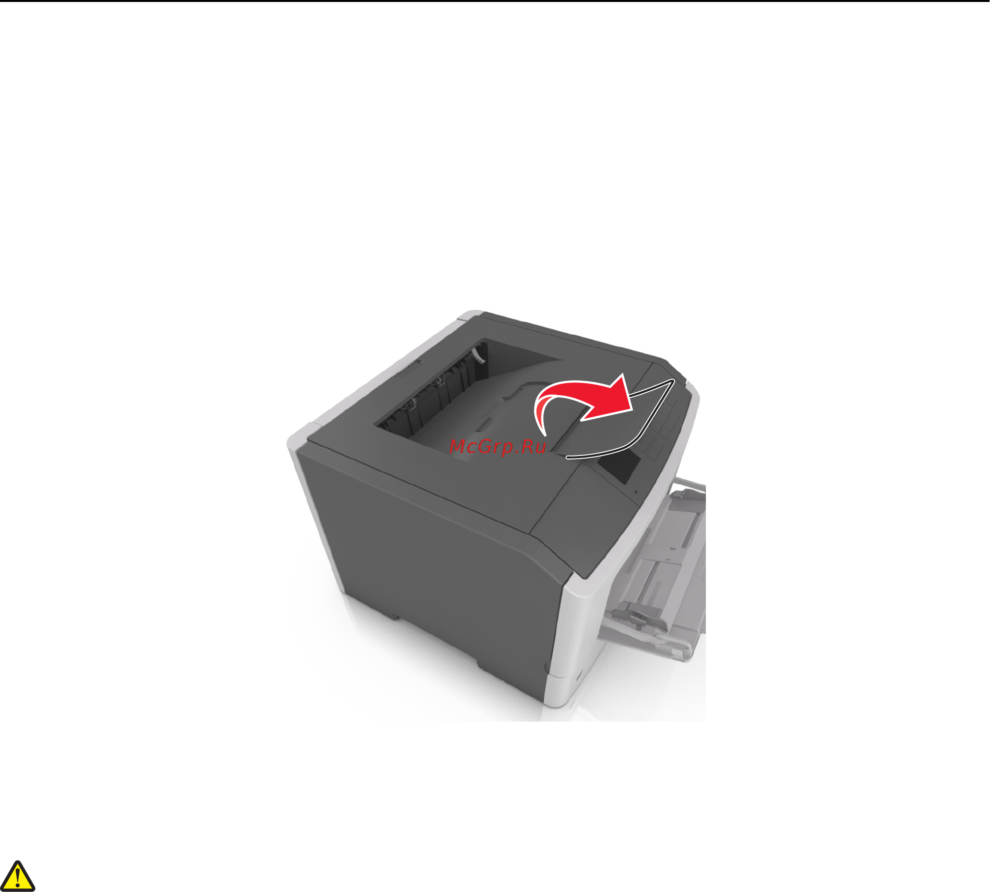 Lexmark MS610dn [43/278] Использование стандартного выходного лотка и упора для бумаги