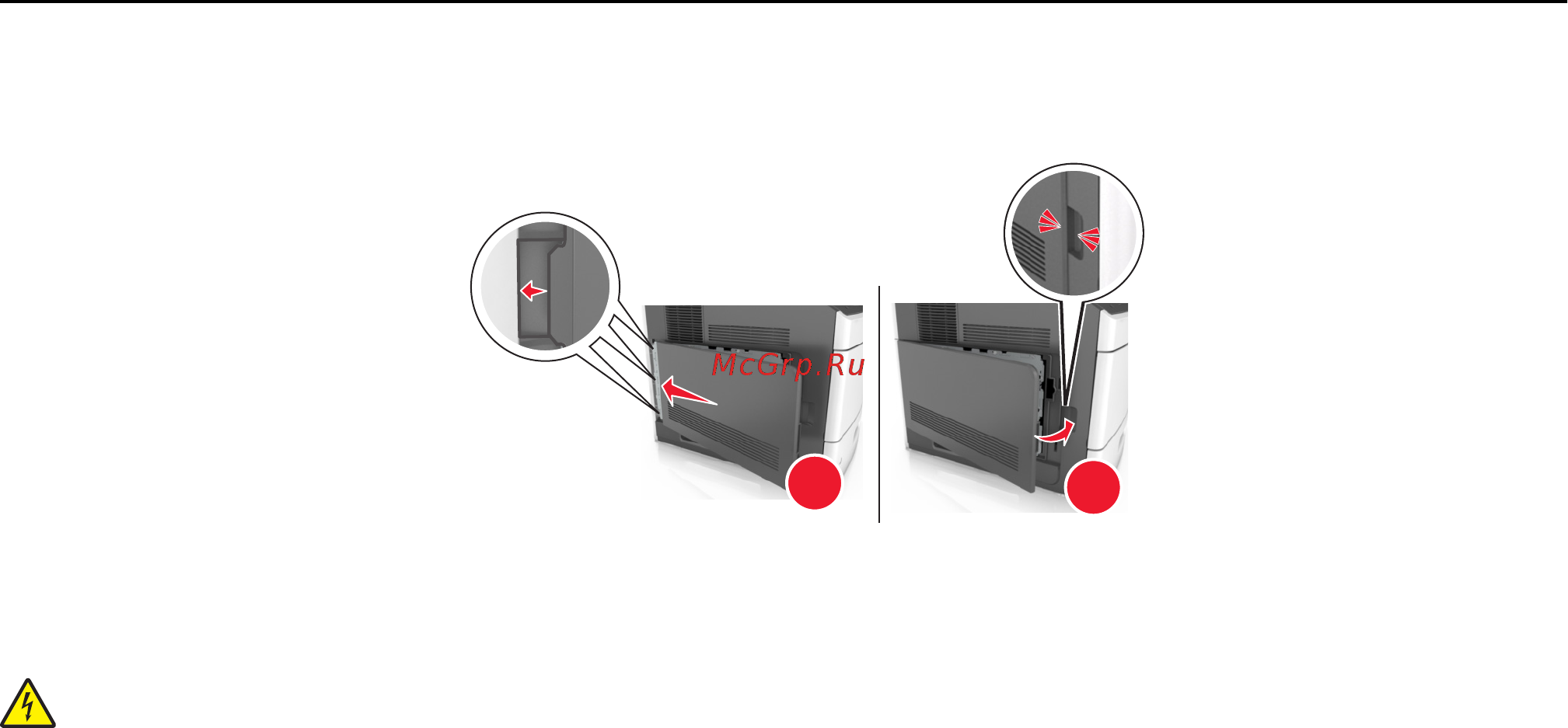 Lexmark MS810de [18/407] Установка карты памяти