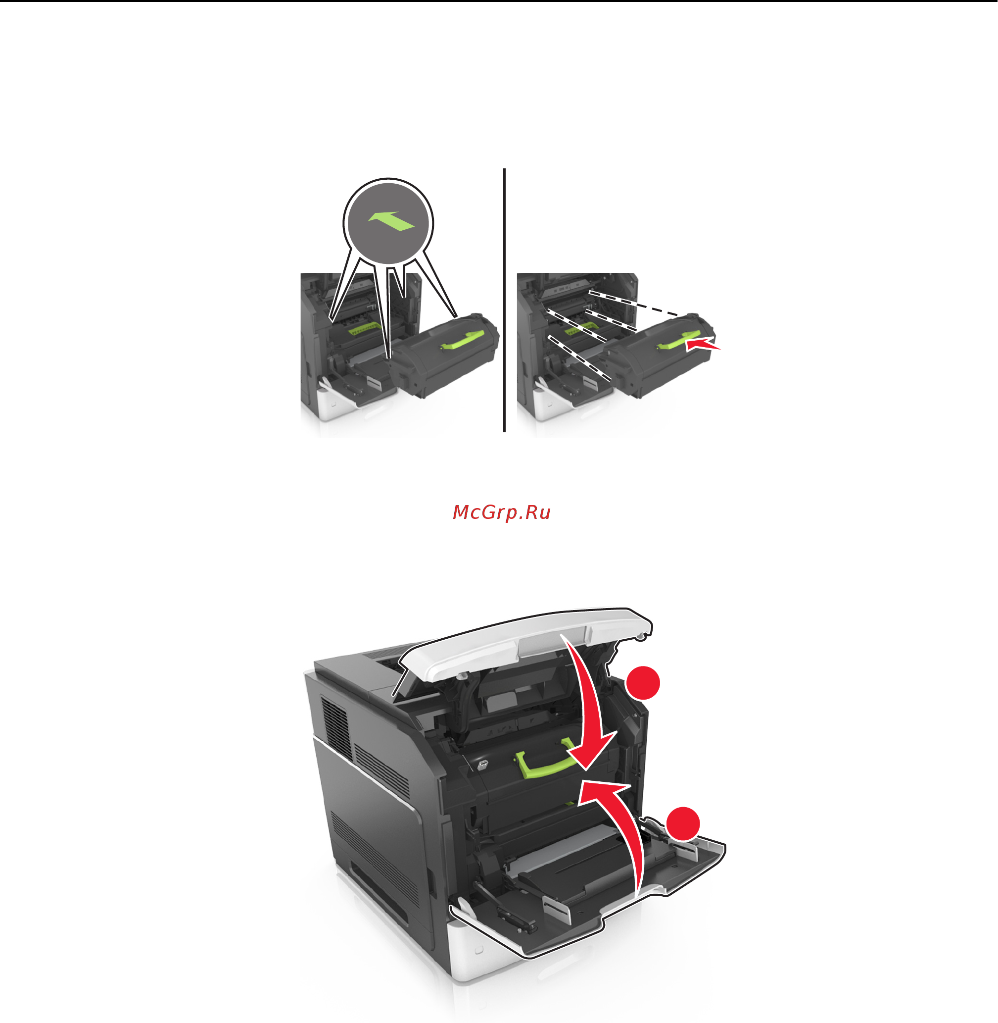 Lexmark MS810de Инструкция по эксплуатации онлайн [286/407] 57673