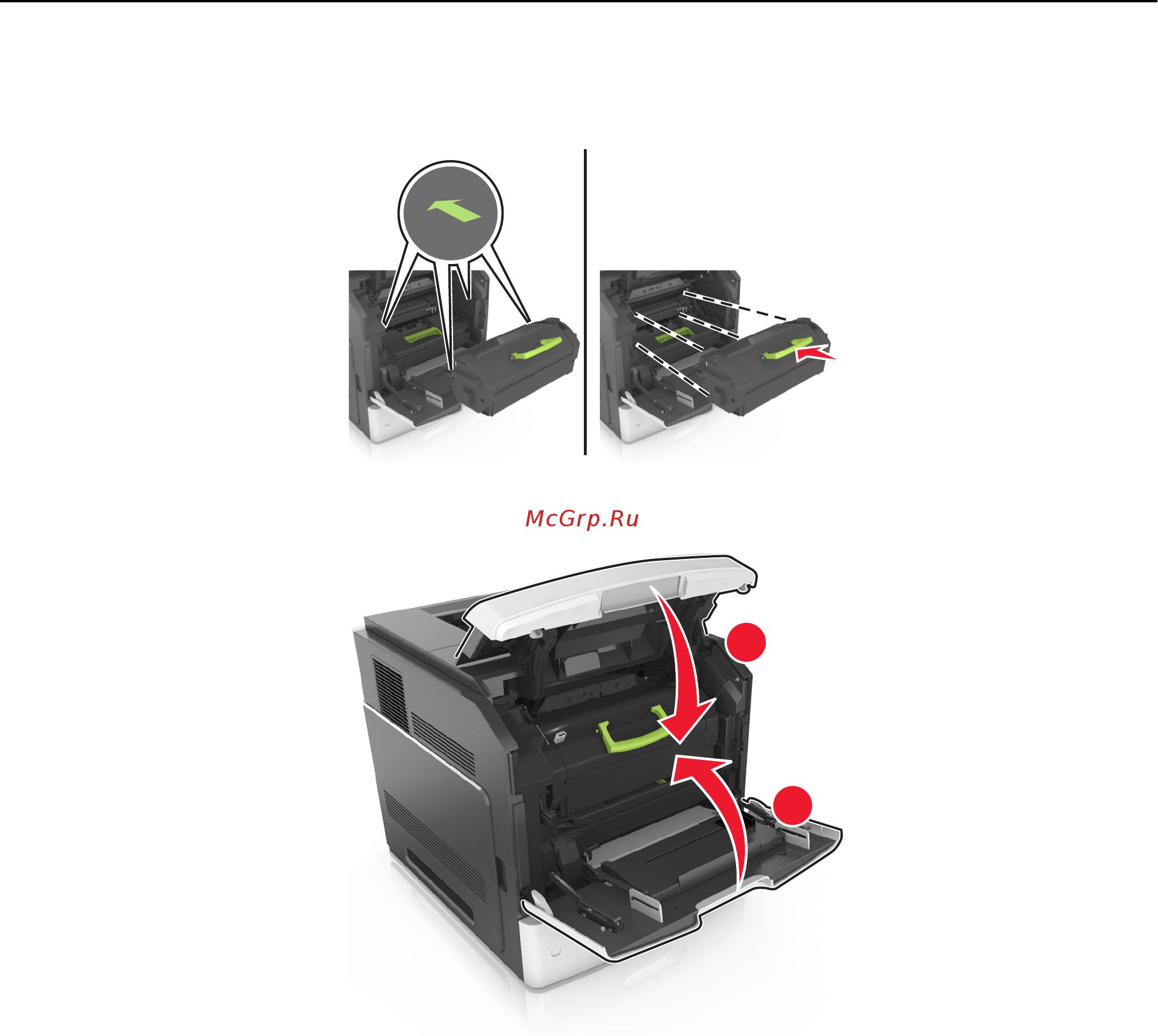 Lexmark MS810de Инструкция по эксплуатации онлайн [289/407] 57673