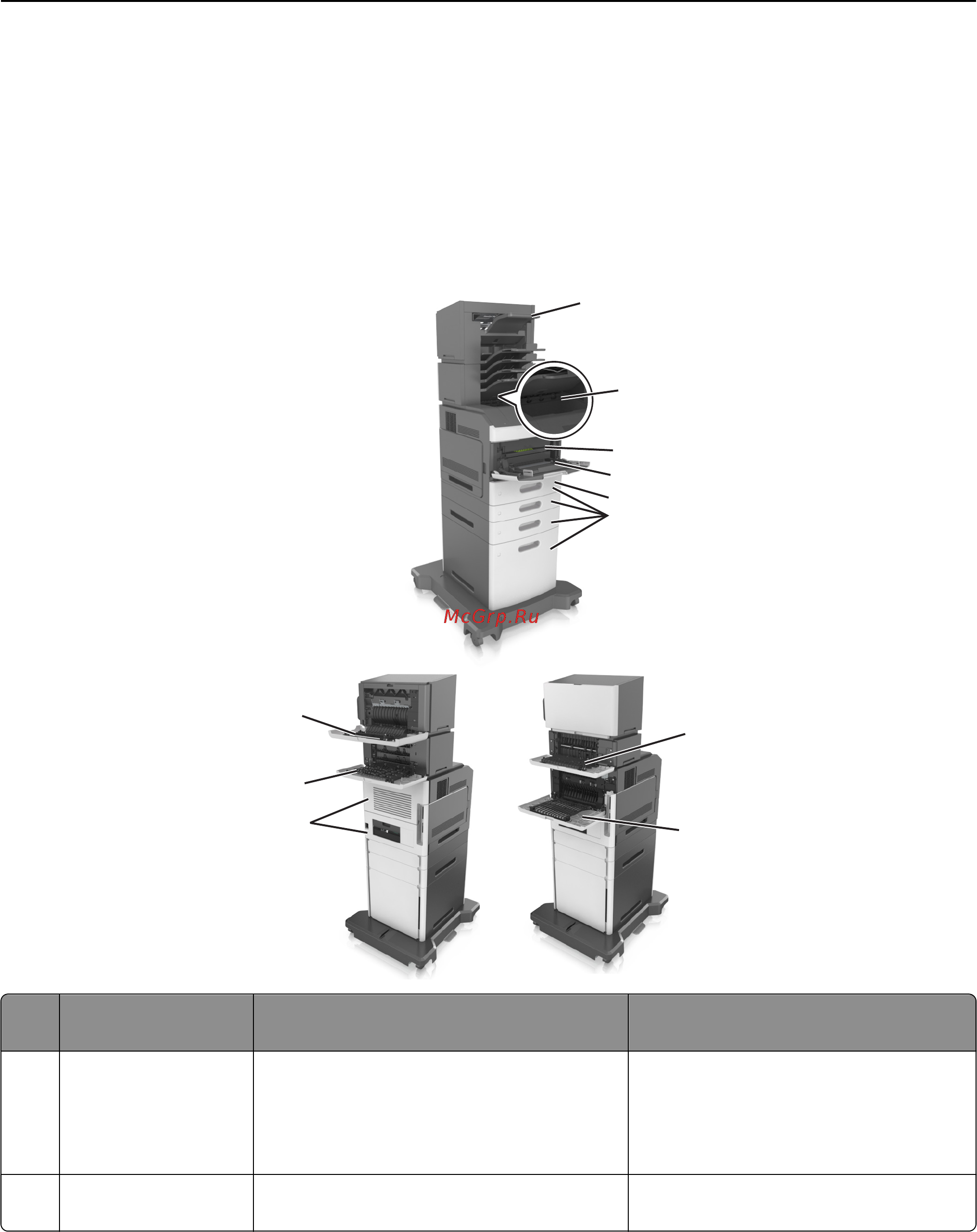 Lexmark MS810de [298/407] Если параметр восстановление после замятия установлен в положение вкл или авто тогда принтер снова печатает замятые страницы однако настройка авто перепечатывает замятые страницы только при наличии достаточной памяти принтера