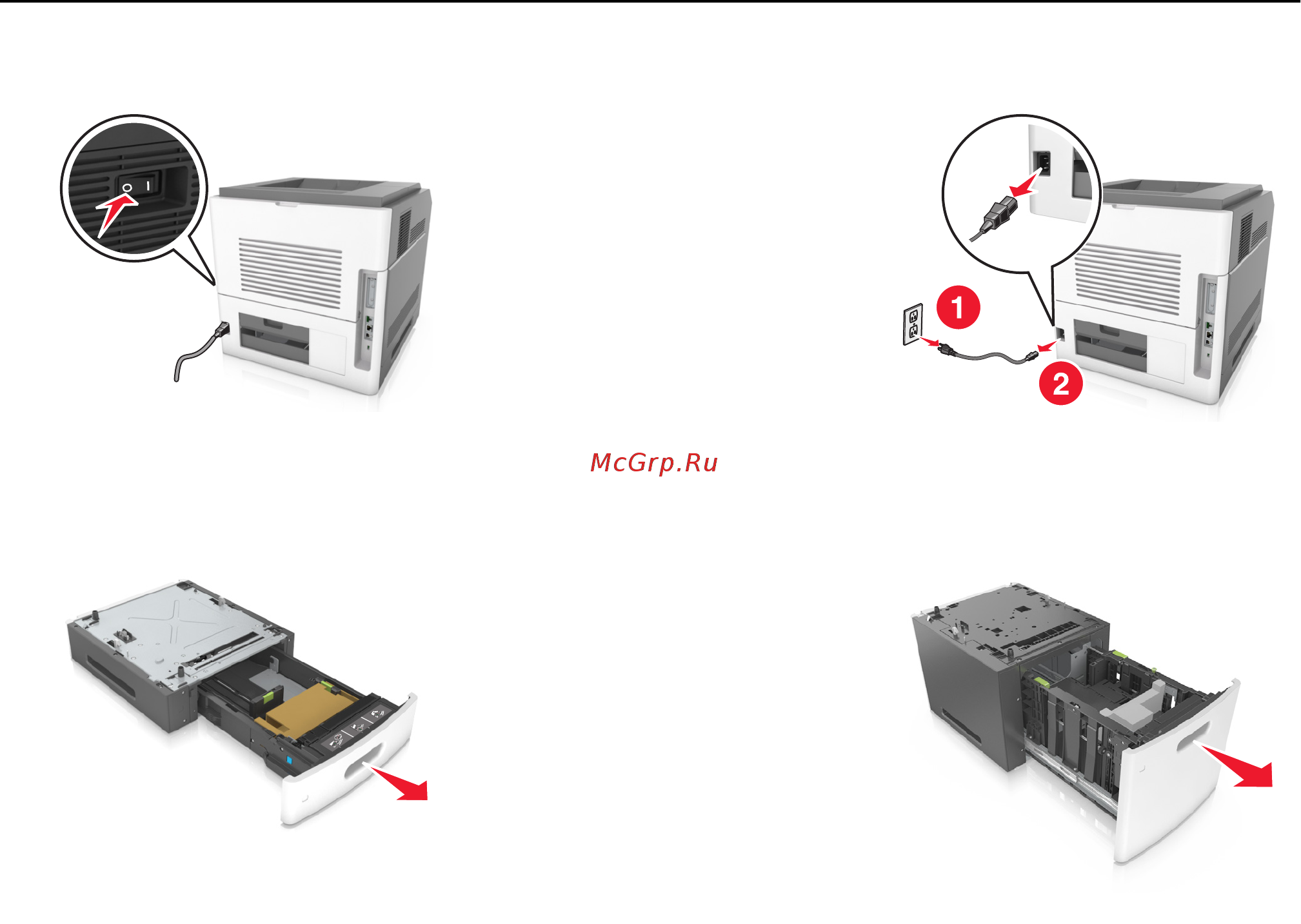 Lexmark MS810de Инструкция по эксплуатации онлайн [34/407] 57673
