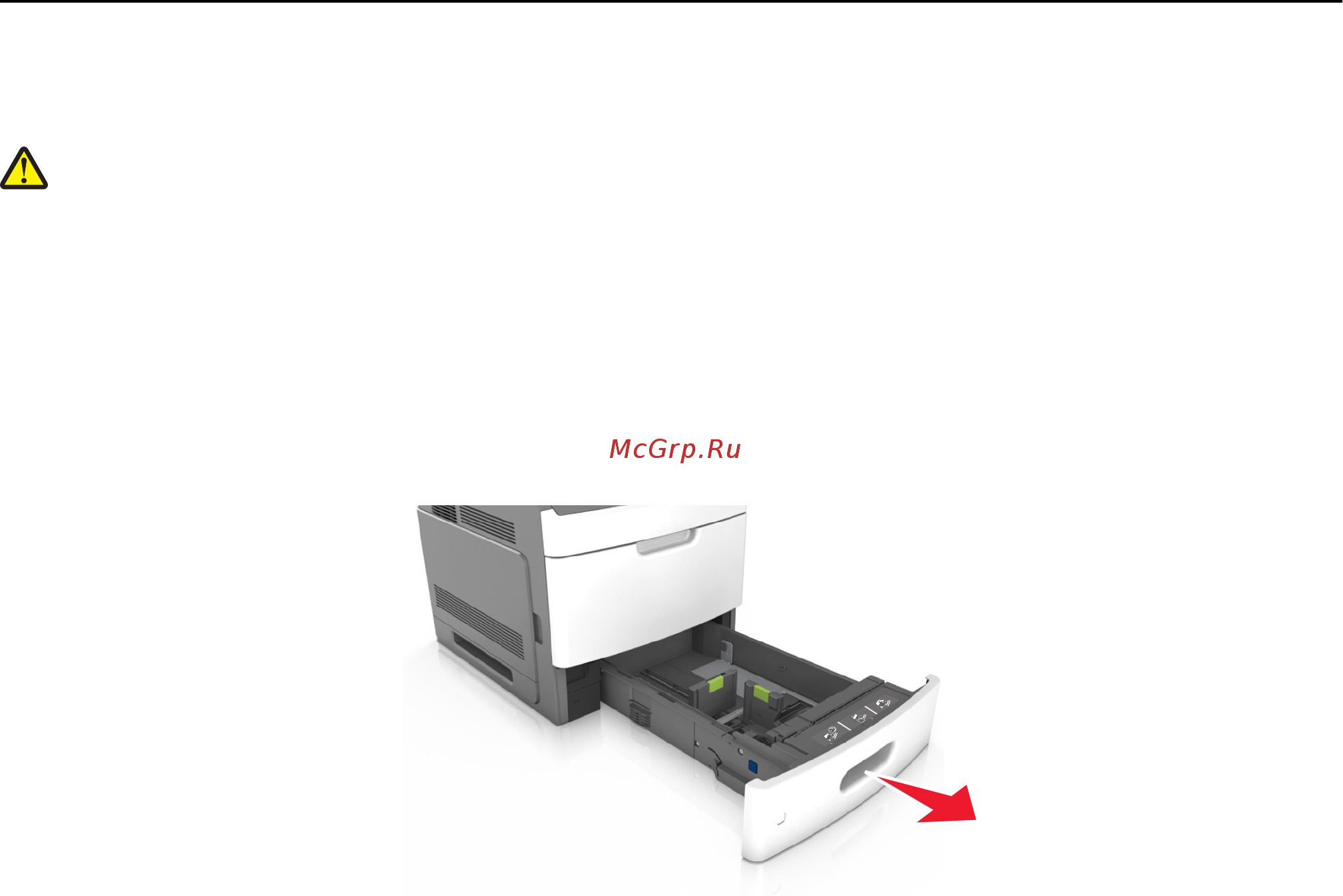 Lexmark MS810de [57/407] Загрузка лотка на 250 или 550 листов