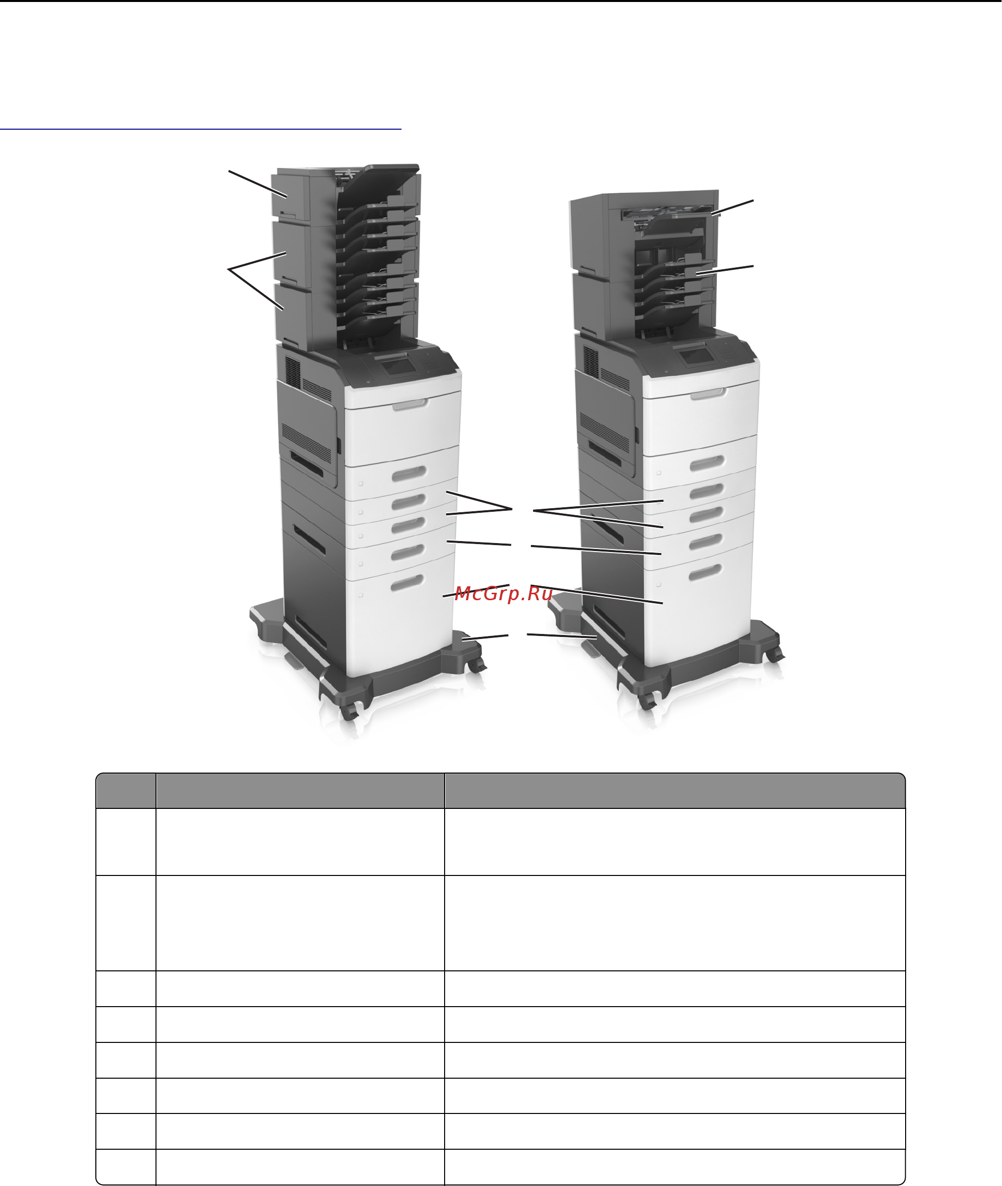 Lexmark MS810de [99/407] Брошюровщик должен быть всегда сверху