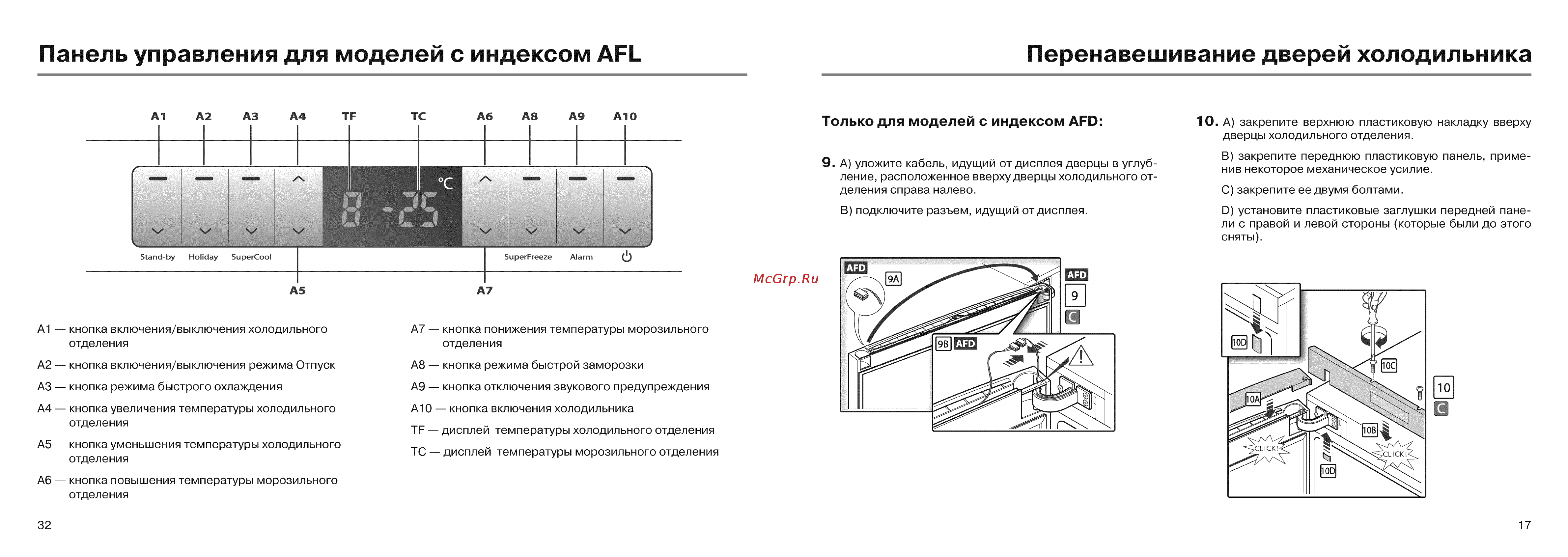 Haier AFL631CO Инструкция по эксплуатации онлайн [19/26] 57703