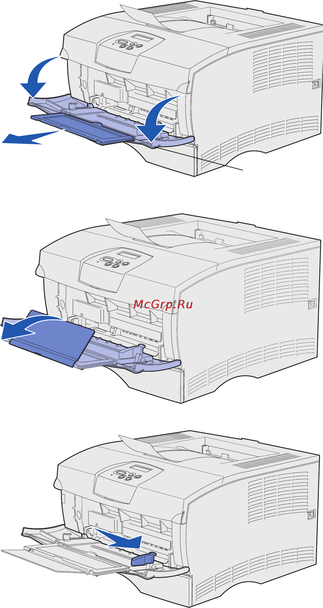 Lexmark T430 Инструкция по эксплуатации онлайн [41/65] 57708