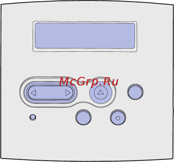 Lexmark T430 [47/65] Распечатка страницы параметров меню