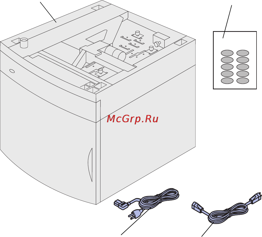 Lexmark T632 [13/75] Примечание