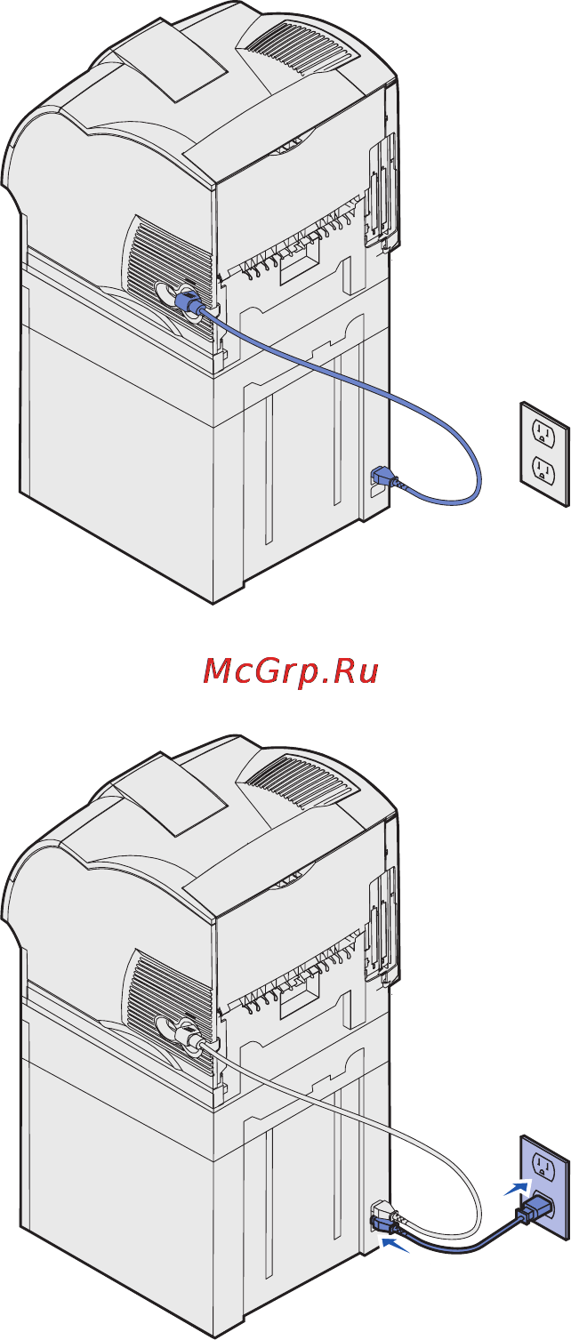 Lexmark T632 Инструкция по эксплуатации онлайн [15/75] 57724