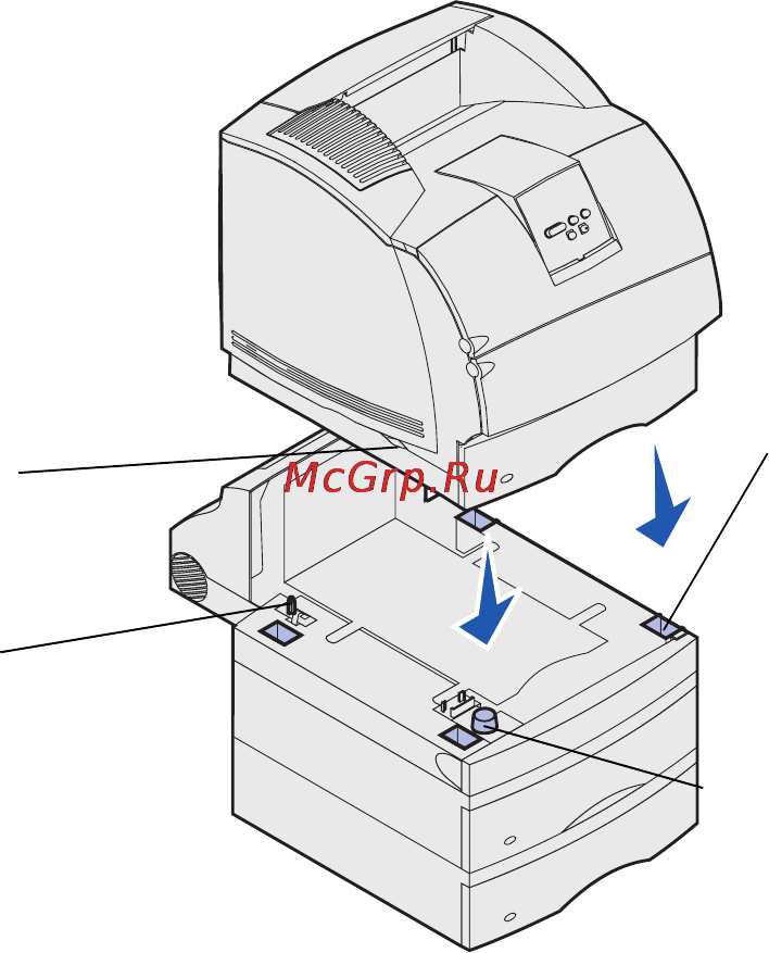 Lexmark T630 [21/75] Установка принтера