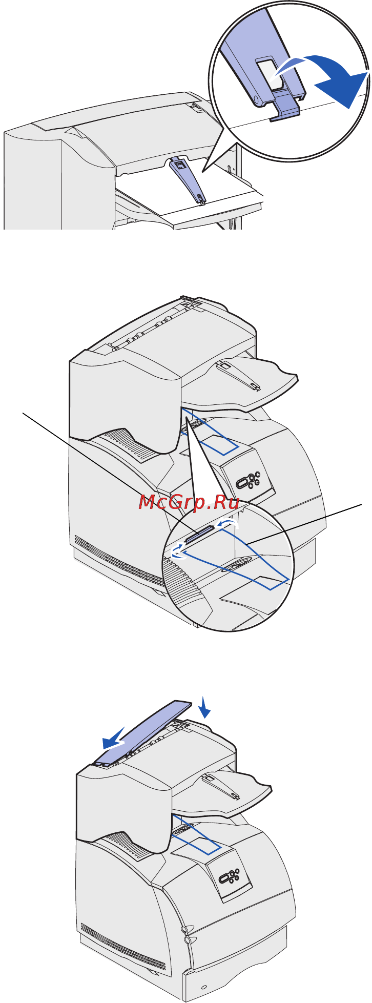 Lexmark T632 Инструкция по эксплуатации онлайн [28/75] 57724