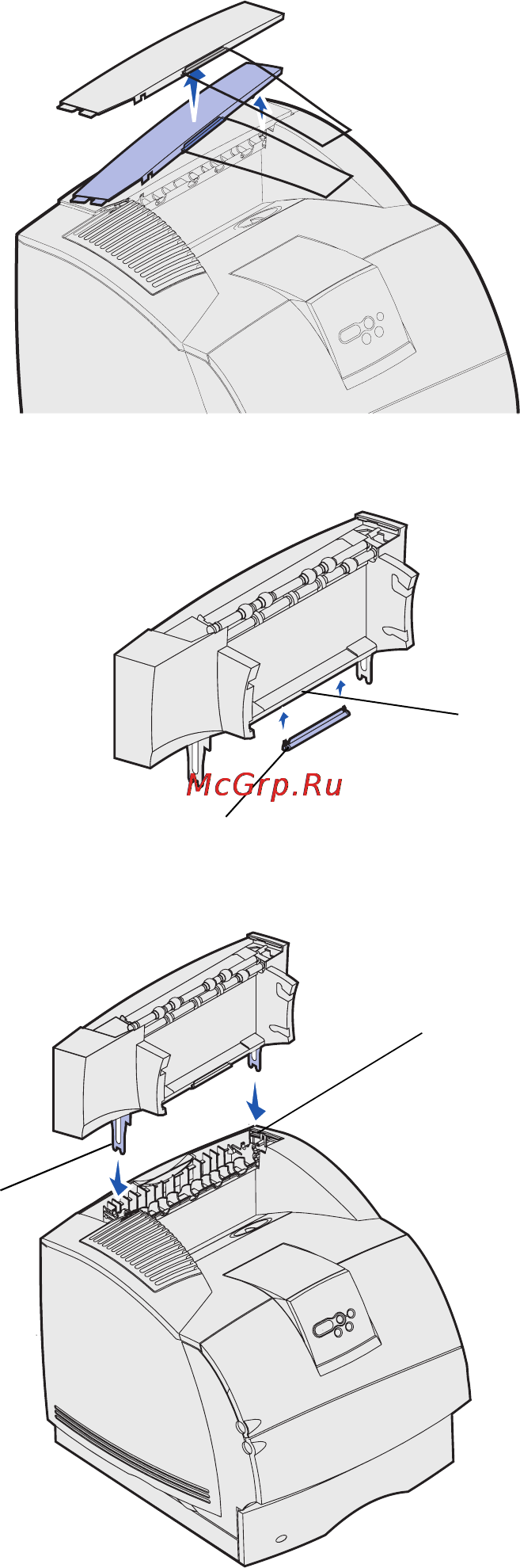 Lexmark T632 Инструкция по эксплуатации онлайн [32/75] 57724