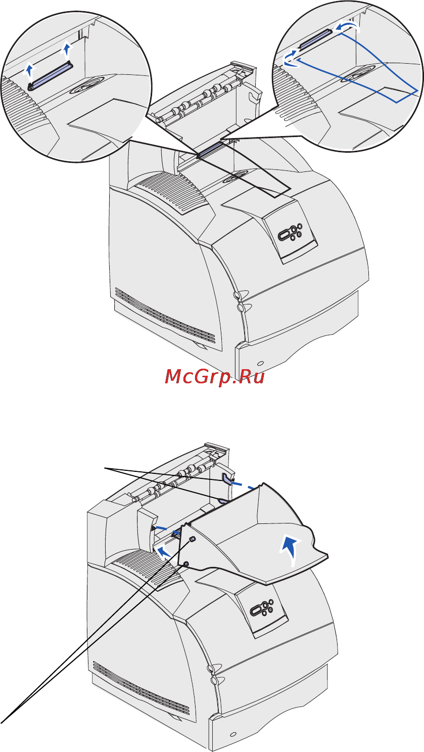 Lexmark T632 Инструкция по эксплуатации онлайн [33/75] 57724
