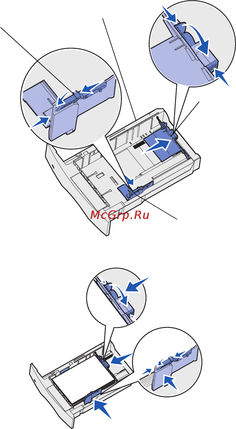 Lexmark T632 Инструкция по эксплуатации онлайн [46/75] 57724