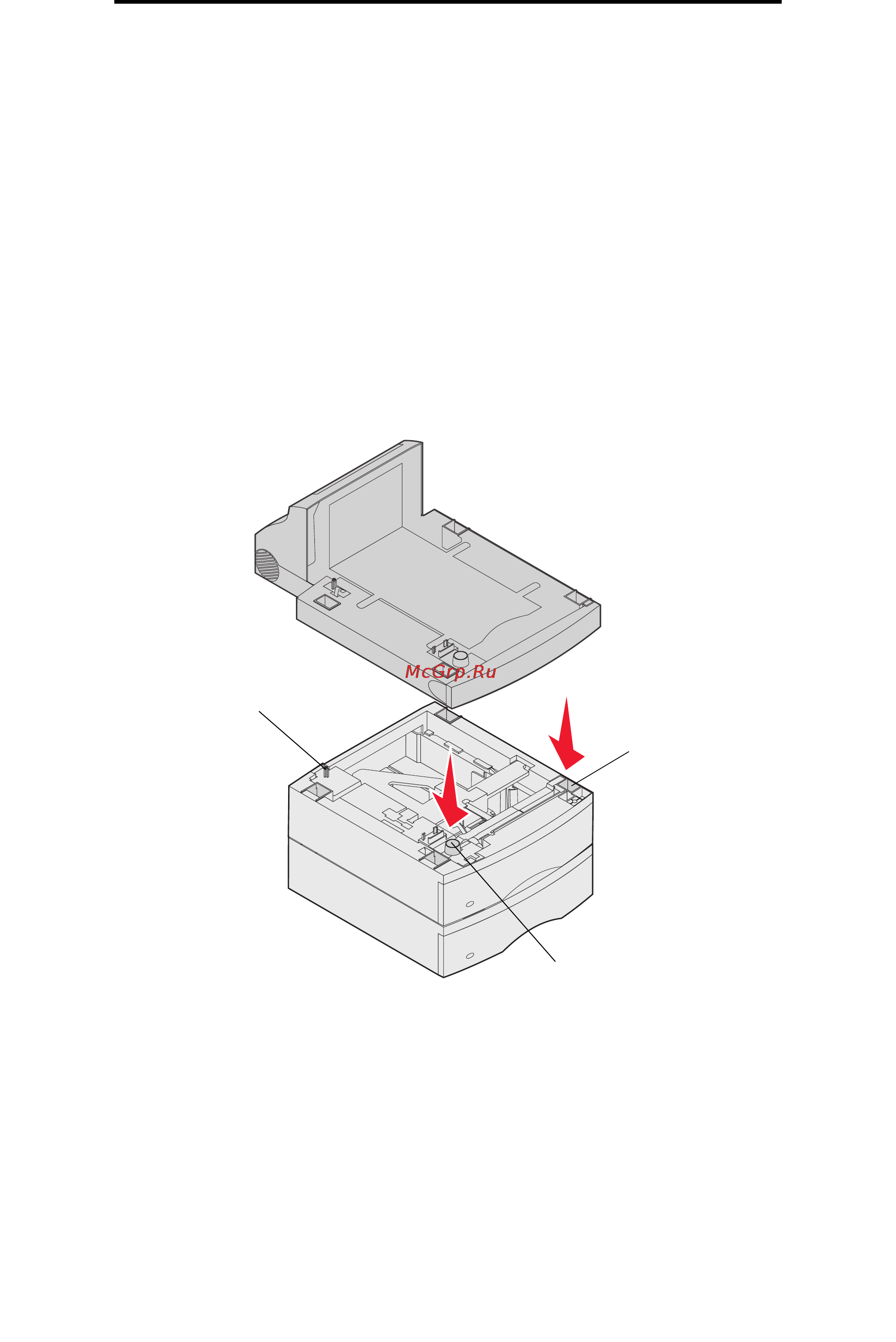 Lexmark T642 [29/135] Установка устройства двусторонней печати