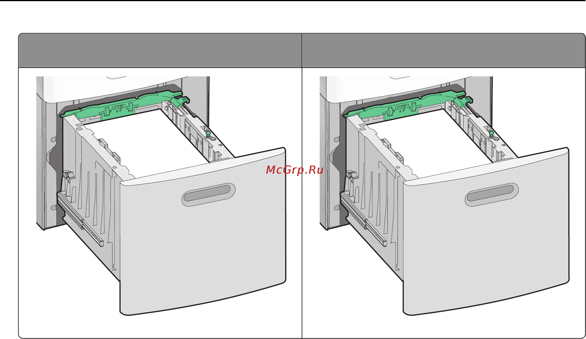 Lexmark T652 [62/236] Загрузка бумаги и специальных материалов для печати 62
