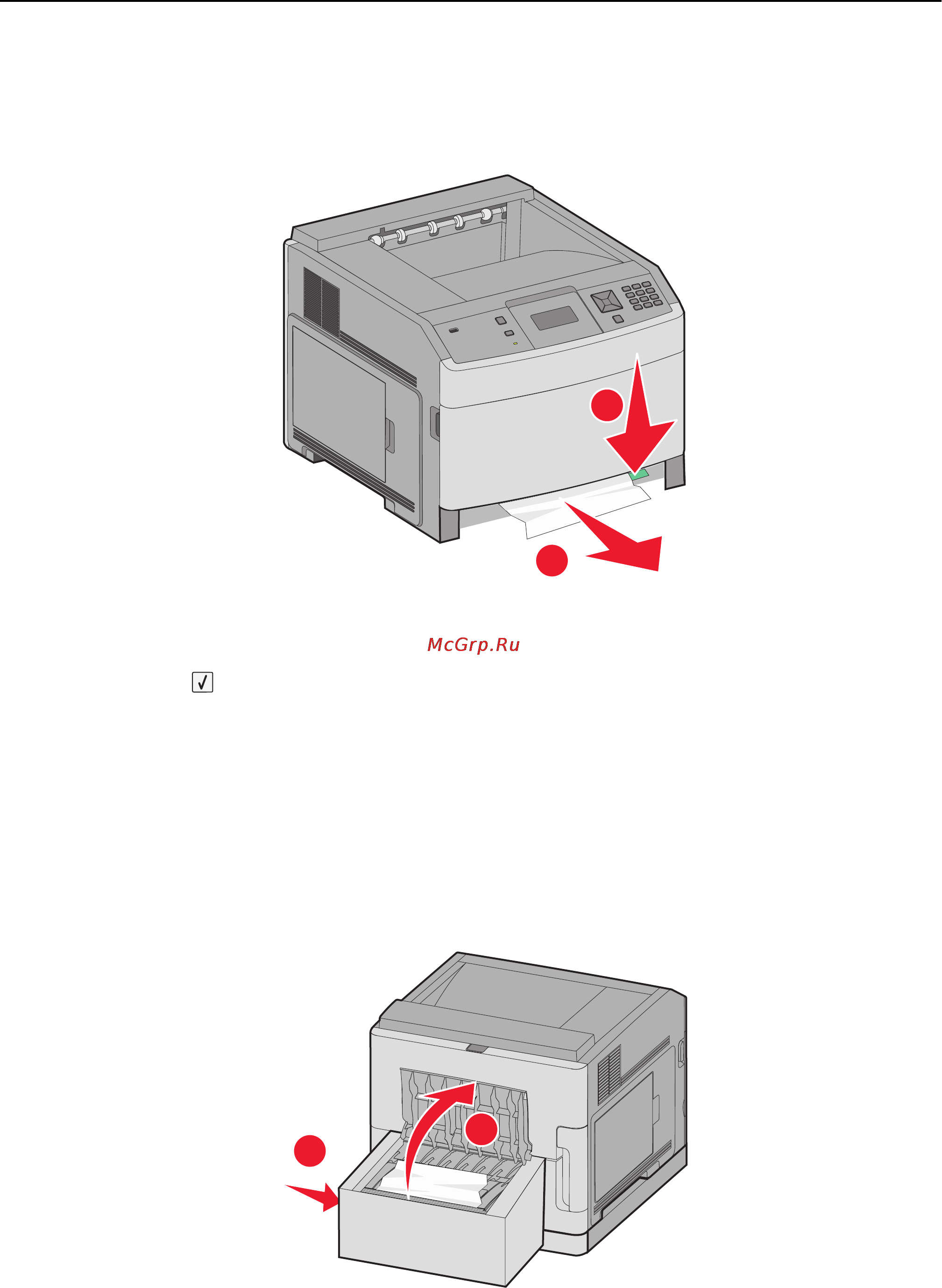 Lexmark T654 [94/236] 239 замятия бумаги дополнительное внешнее устройство двусторонней печати