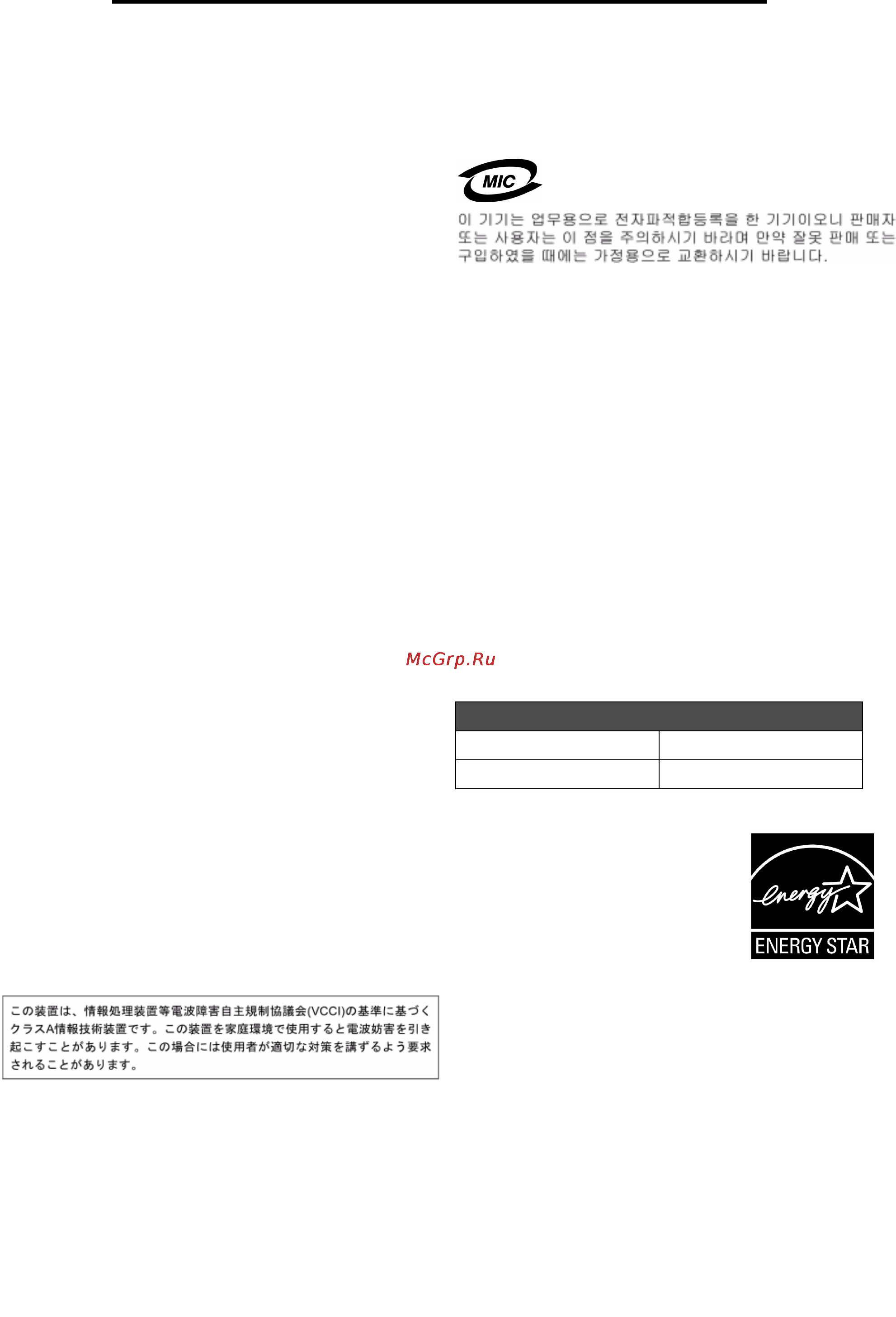 Lexmark W840 [117/123] Energy star
