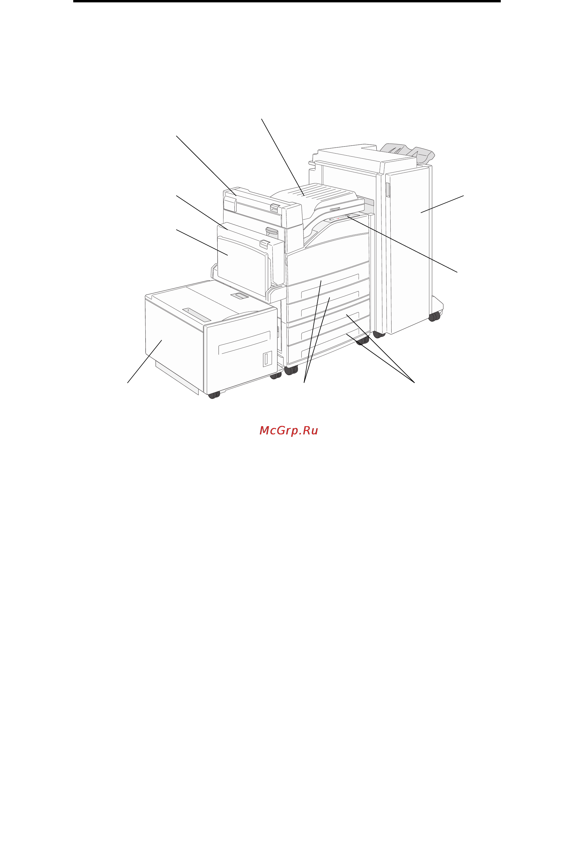 Lexmark W840 [7/123] Укомплектованная модель