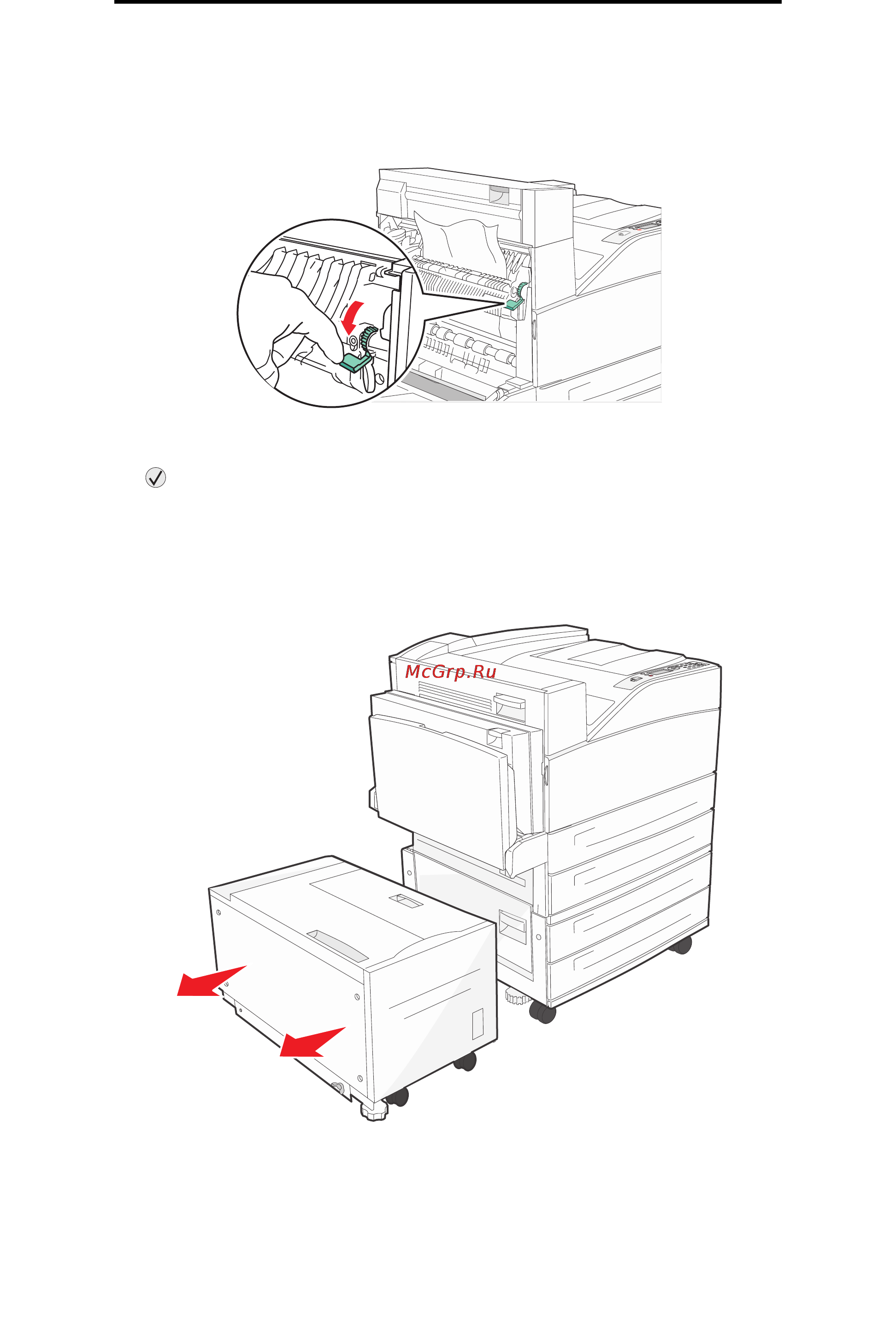 Lexmark W840 [88/123] Очистка зоны b