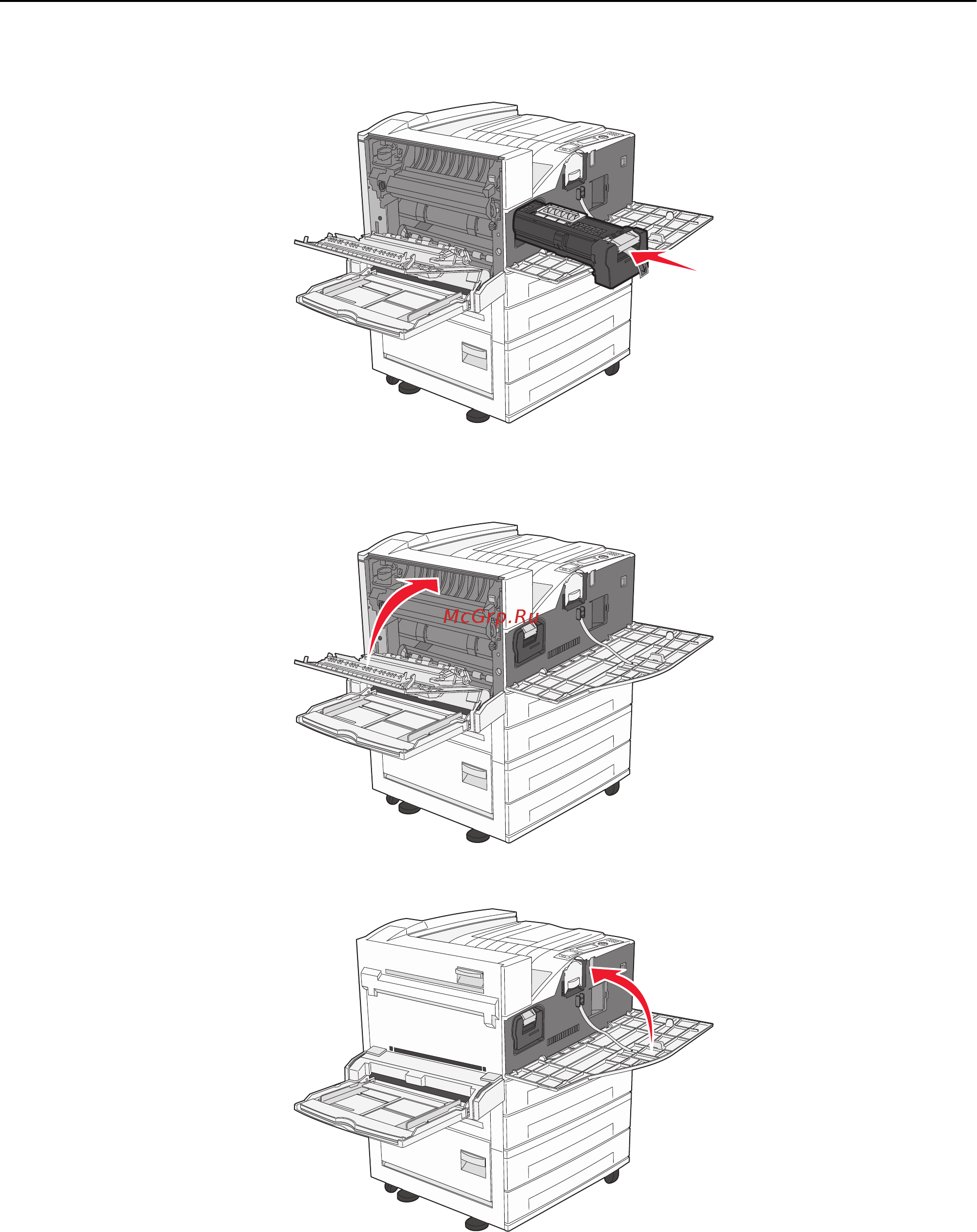 Lexmark W850 Инструкция по эксплуатации онлайн [140/232] 57765