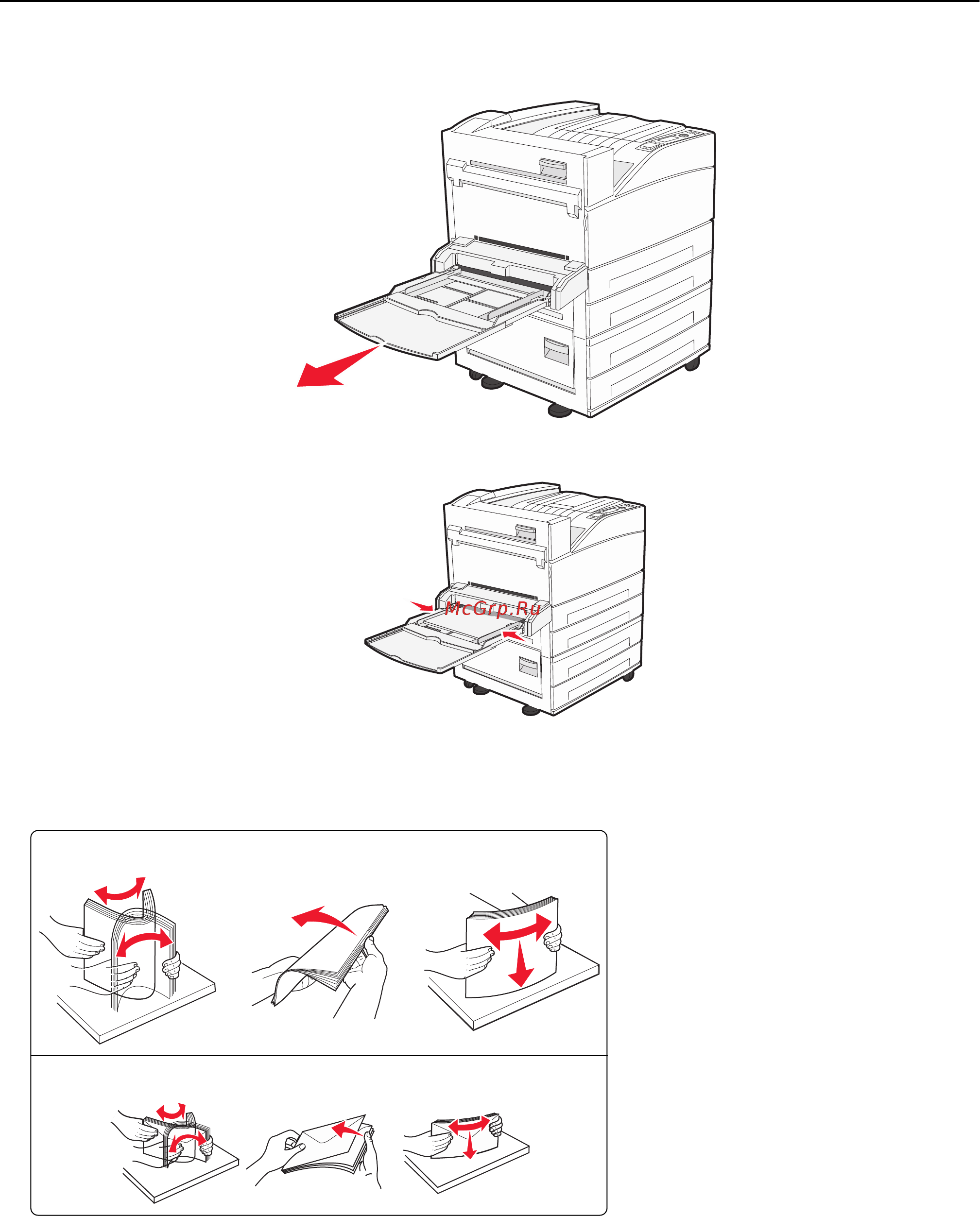 Lexmark W850 Инструкция по эксплуатации онлайн [57/232] 57765