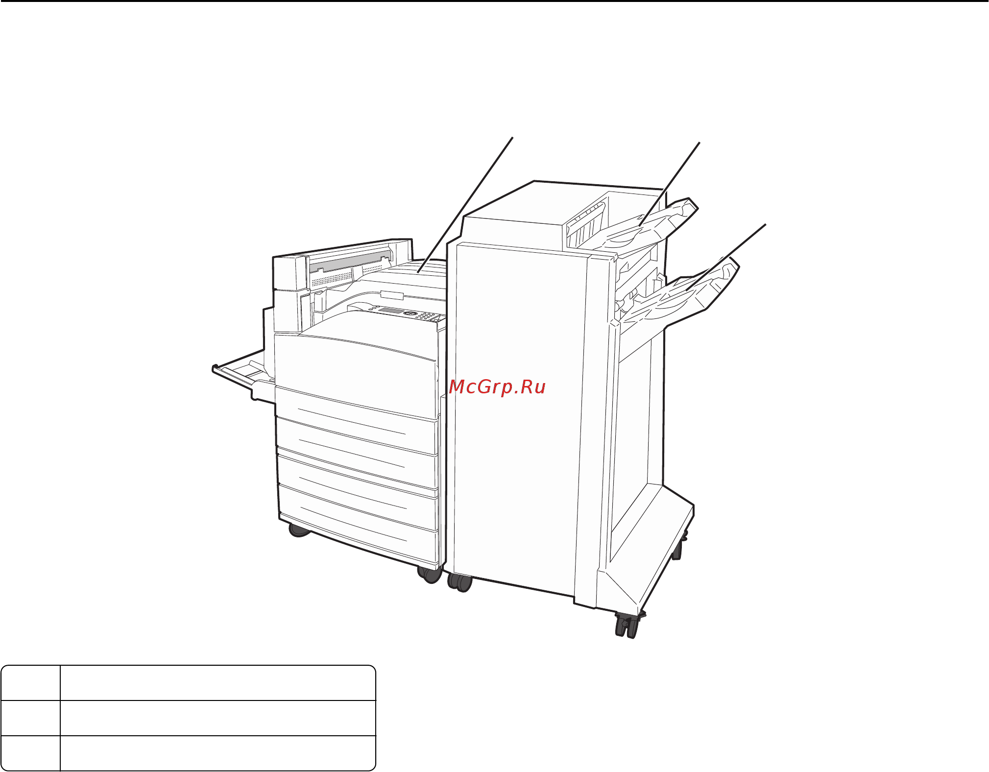 Lexmark W850 [84/232] Поддерживаемые характеристики брошюровки