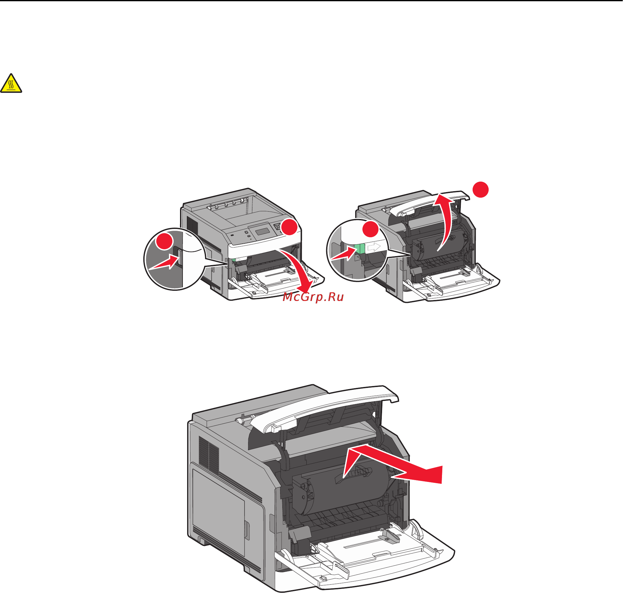 Lexmark 6500e MFP Option [275/365] Замятия бумаги 200 201