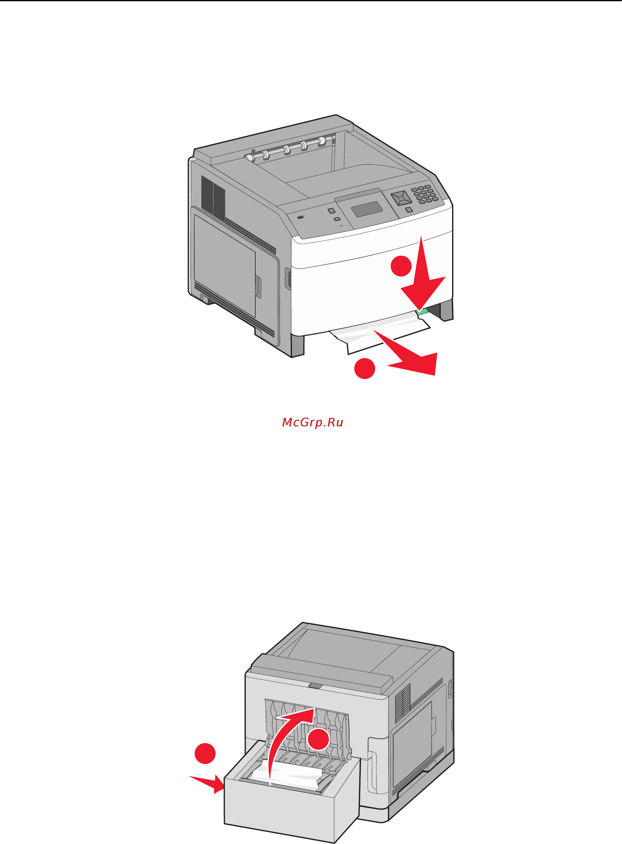 Lexmark 6500e MFP Option [279/365] 239 замятия бумаги