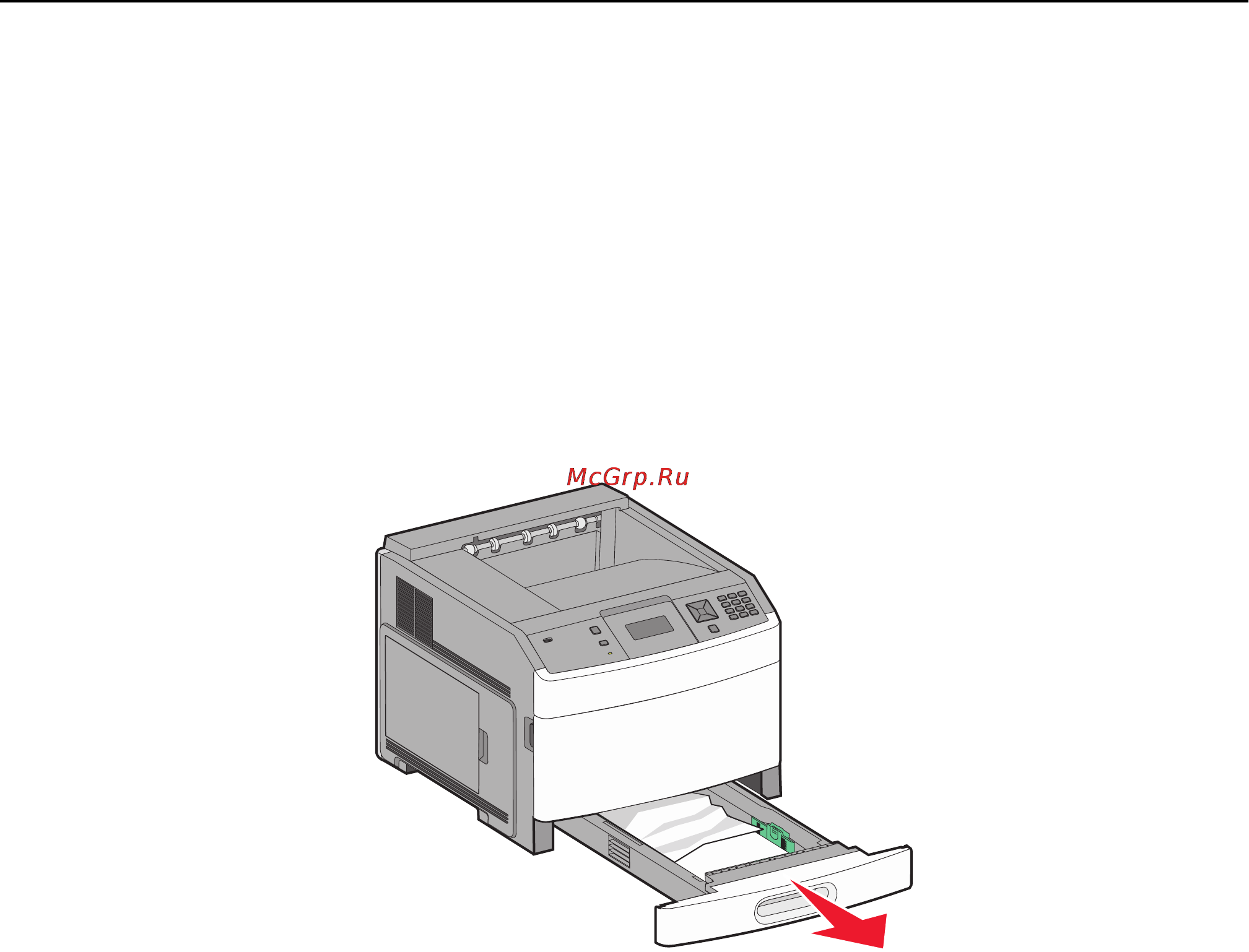 Lexmark 6500e MFP Option [281/365] X замятие бумаги