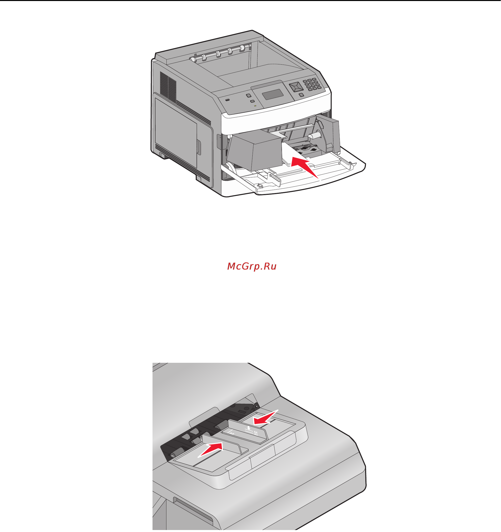 Lexmark 6500e MFP Option [83/365] Загрузка визитных карточек в уадп