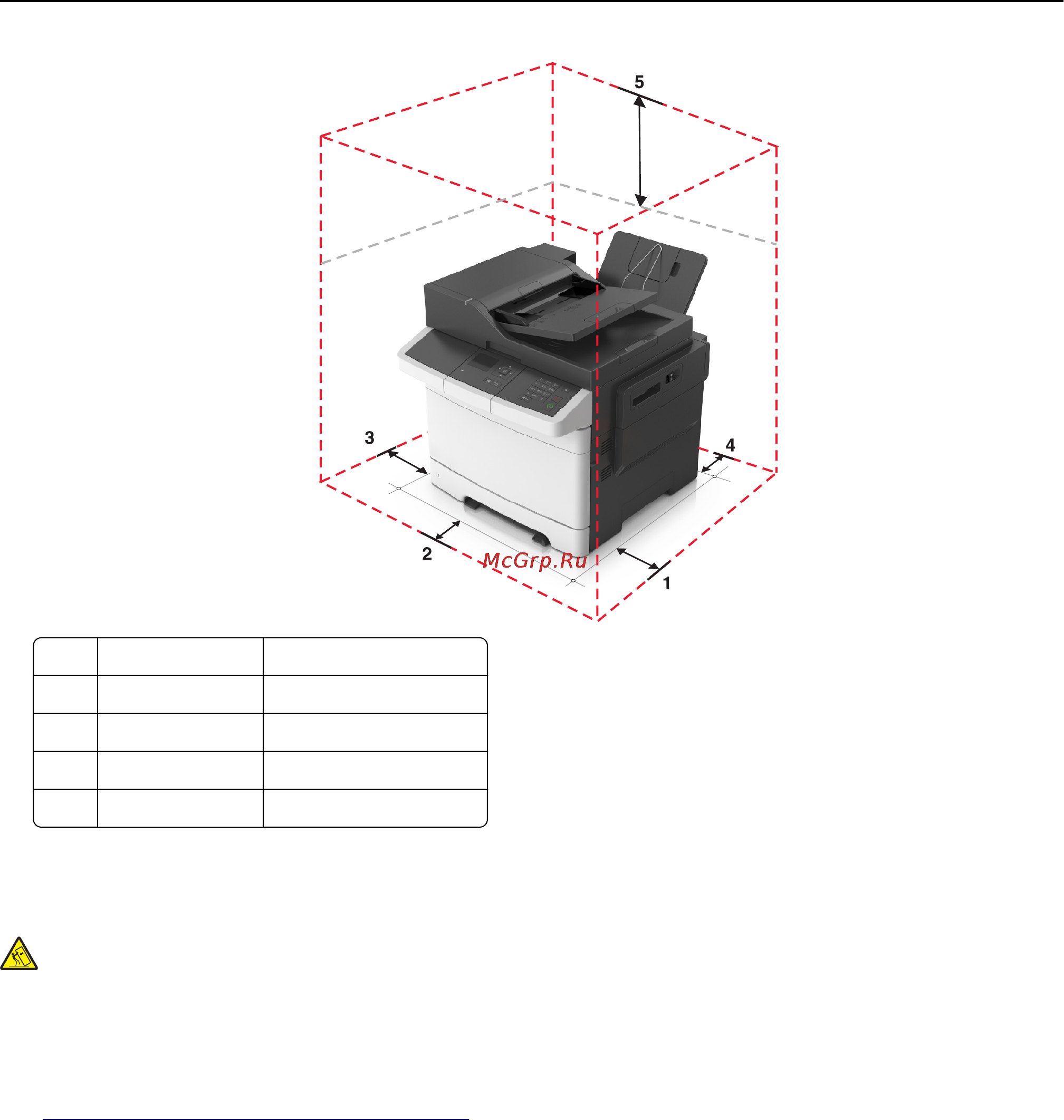 Lexmark CX310 [10/281] Конфигурации принтера