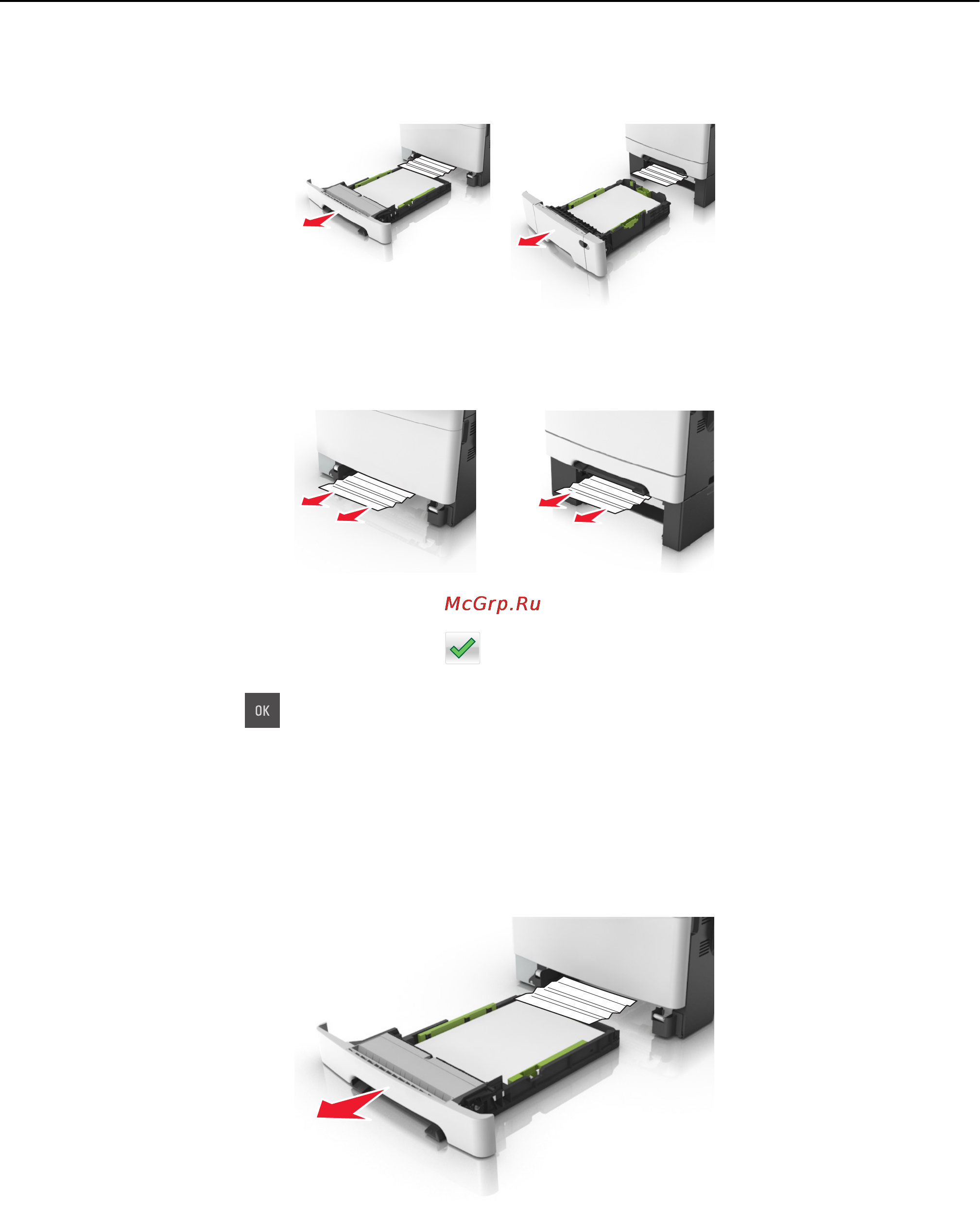 Lexmark CX310 [191/281] Замятие страницы x очистите устройство ручной подачи 251 xx