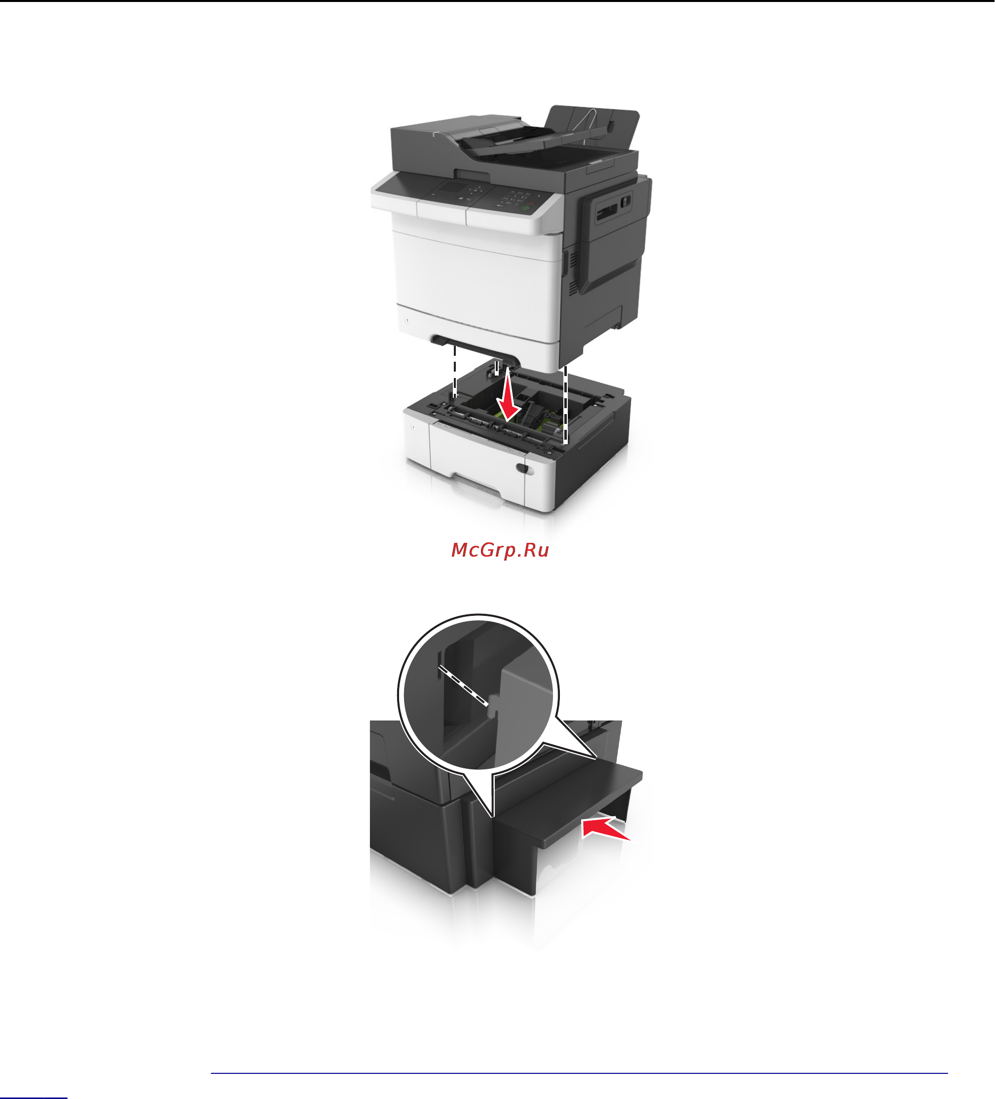 Lexmark CX310 [23/281] Подключение кабелей