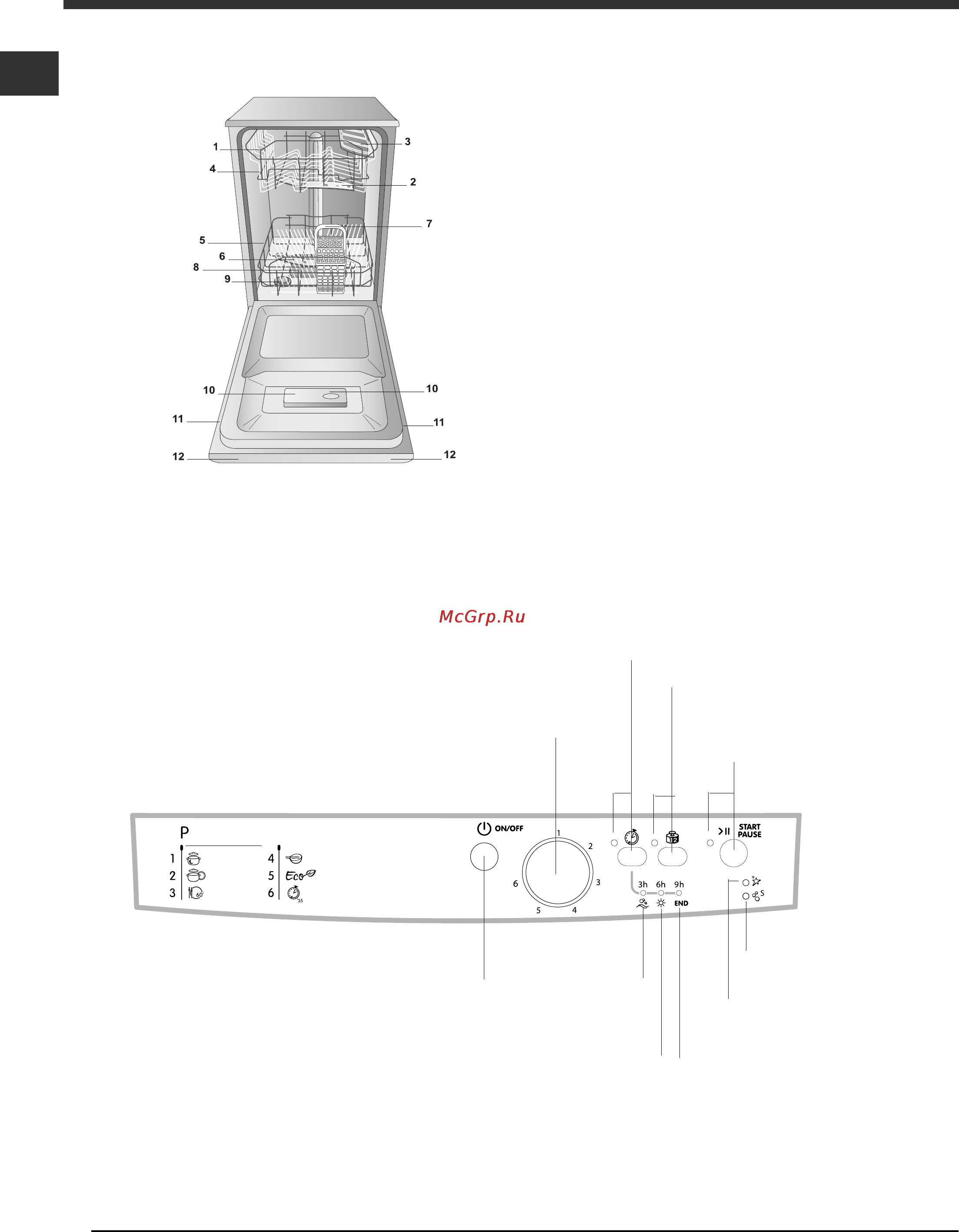 Indesit DSG 2637 Инструкция по эксплуатации онлайн [18/28] 57776