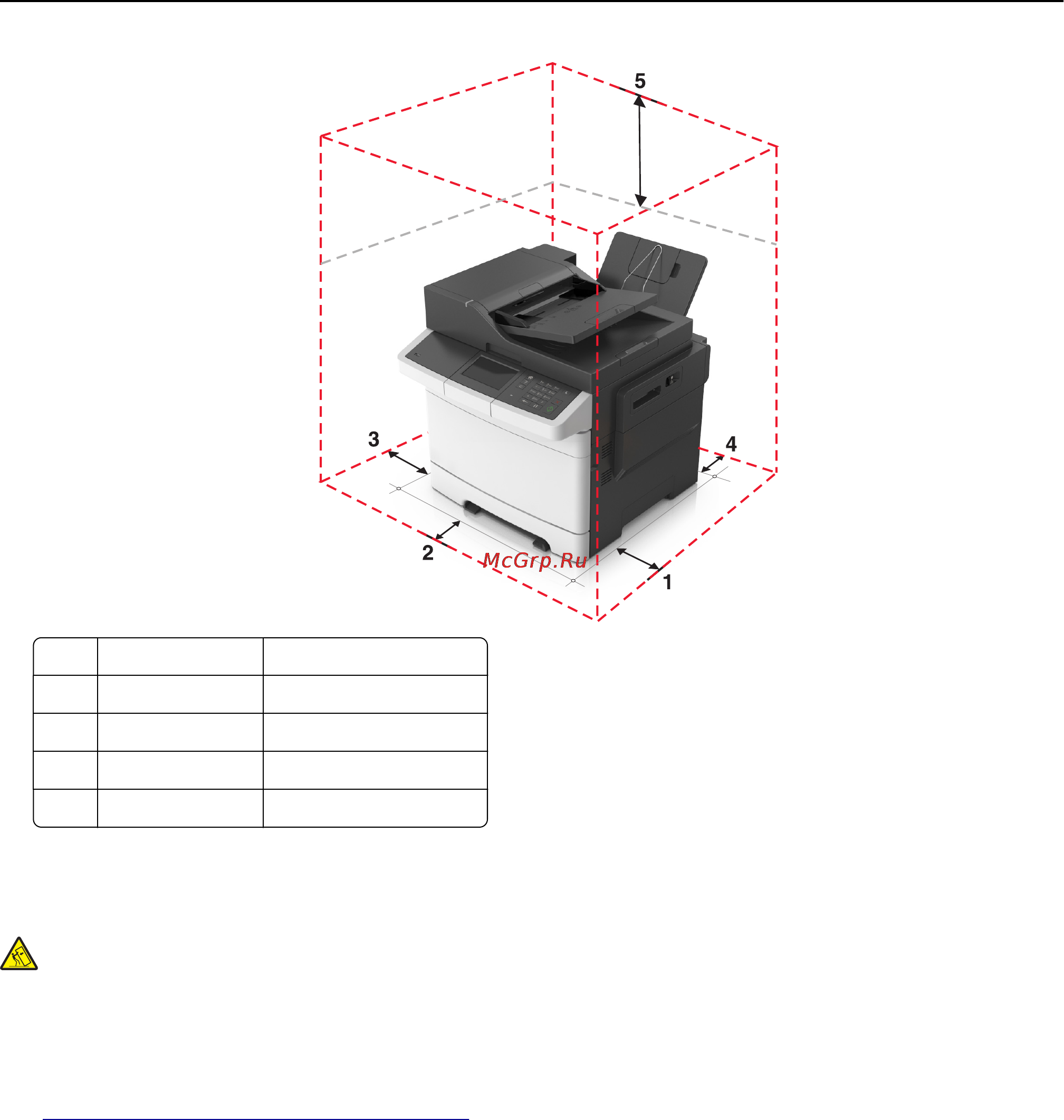 Lexmark CX410de [11/381] Конфигурации принтера