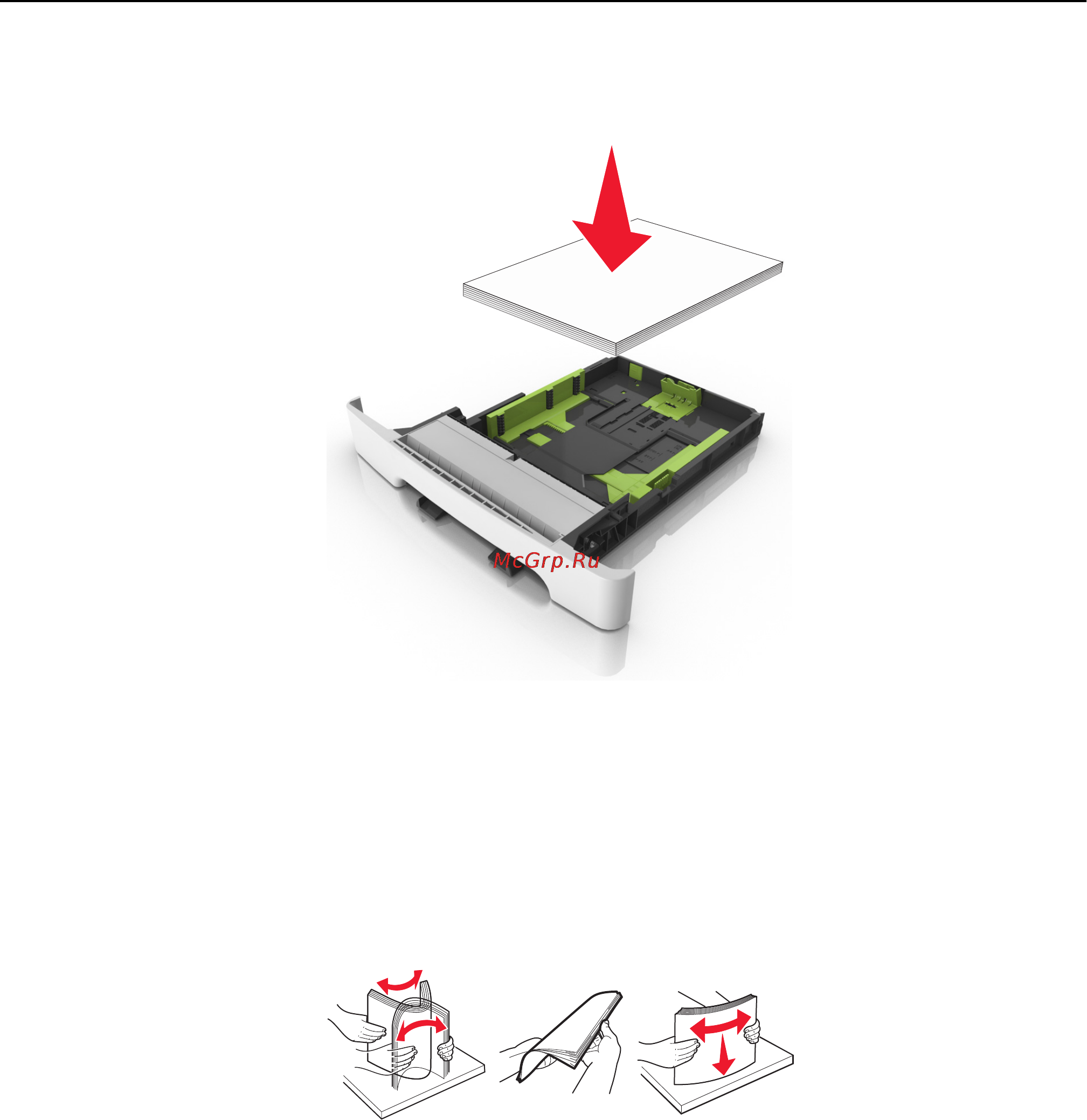 Lexmark CX410de [266/381] Необходимо использовать рекомендованную бумагу