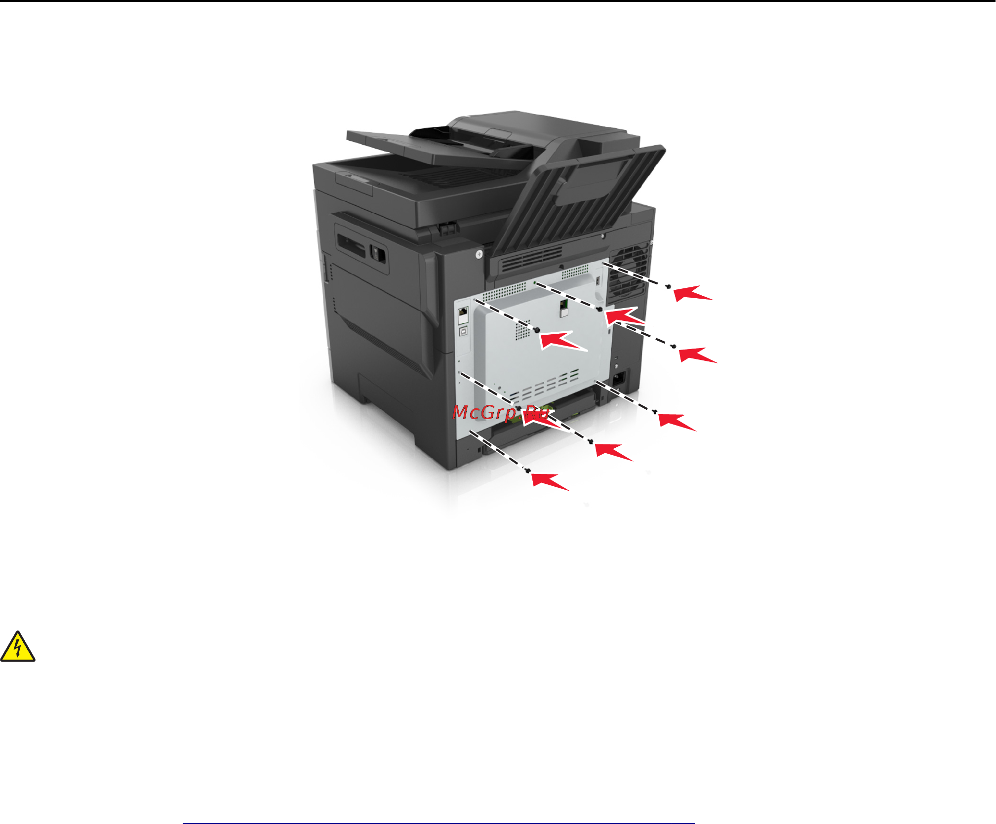 Lexmark CX410de [30/381] Установка карты памяти